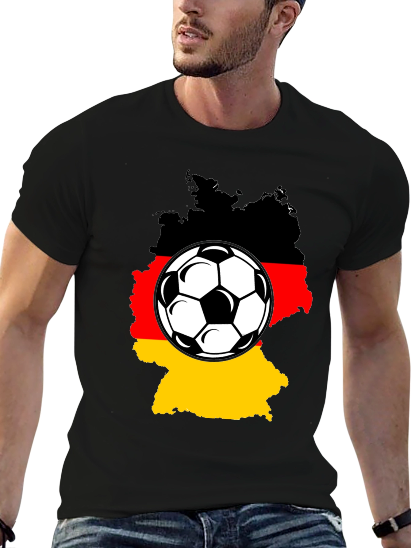 Germany Flag Soccer T-Shirt