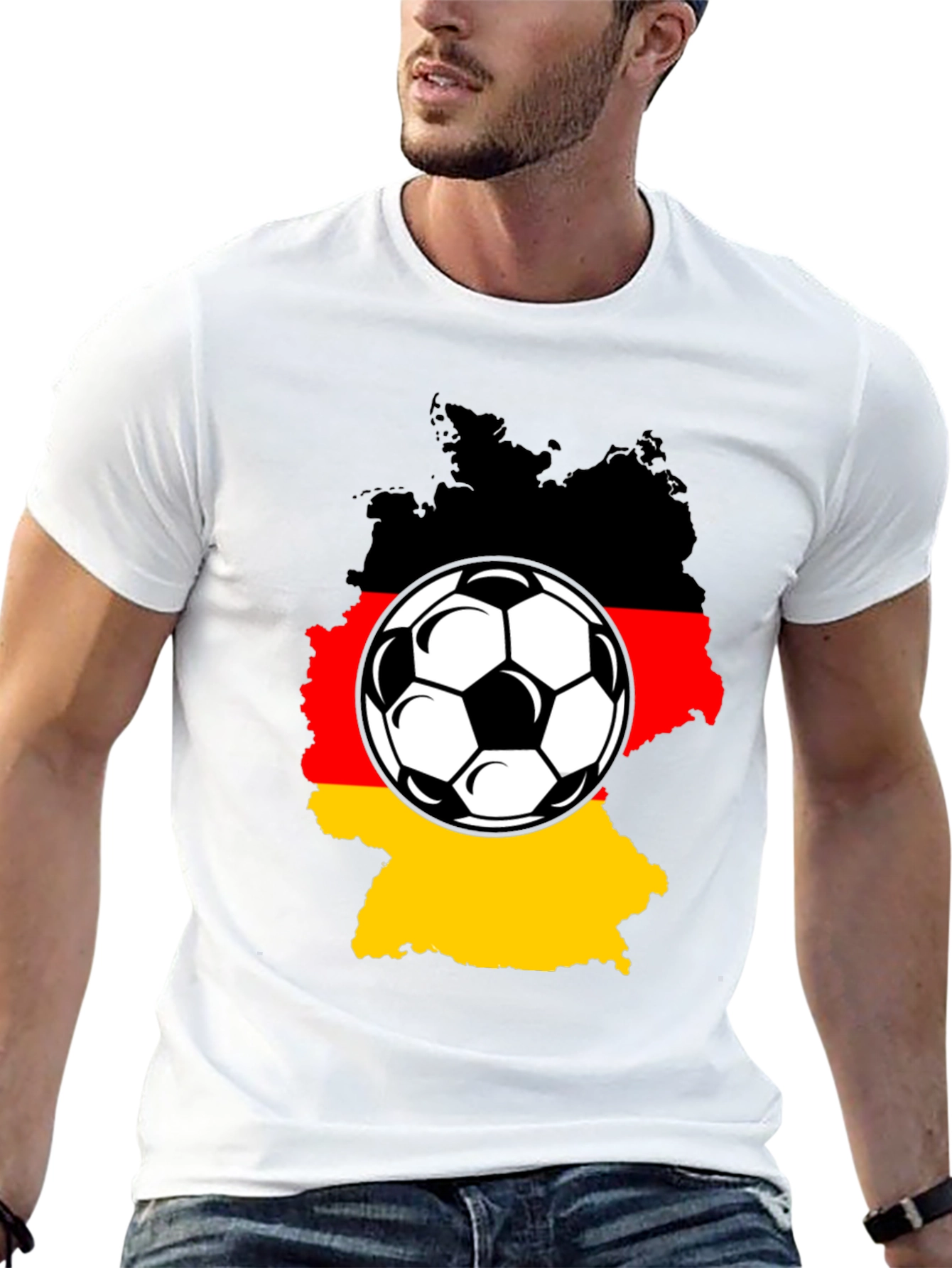 Germany Flag Soccer T-Shirt
