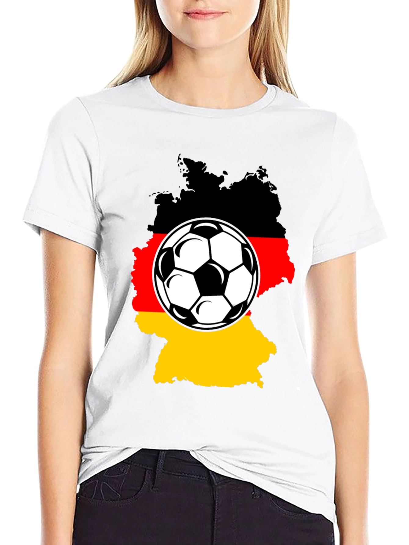 Germany Flag Soccer T-Shirt