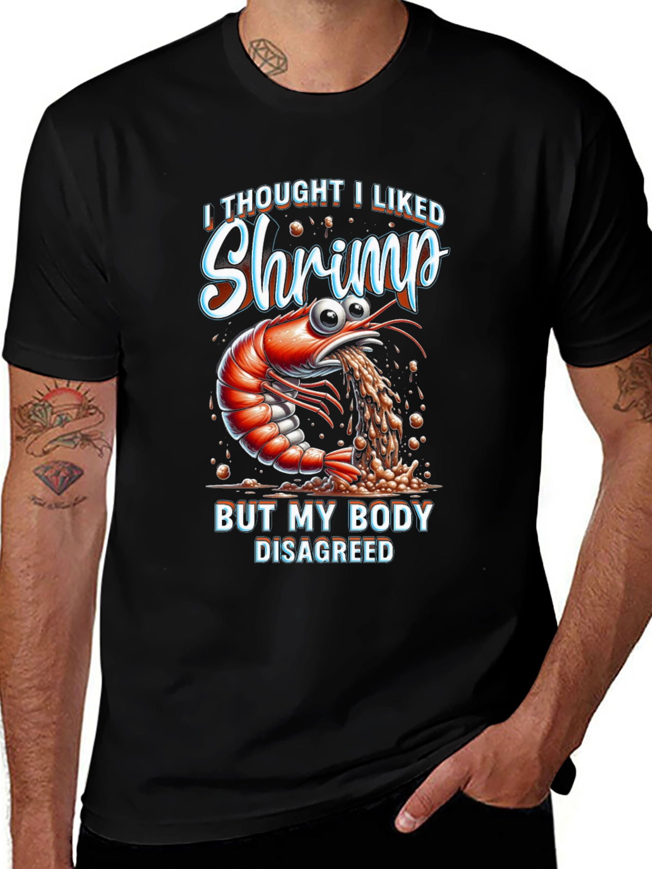 Funny Shrimp Allergy T-Shirt
