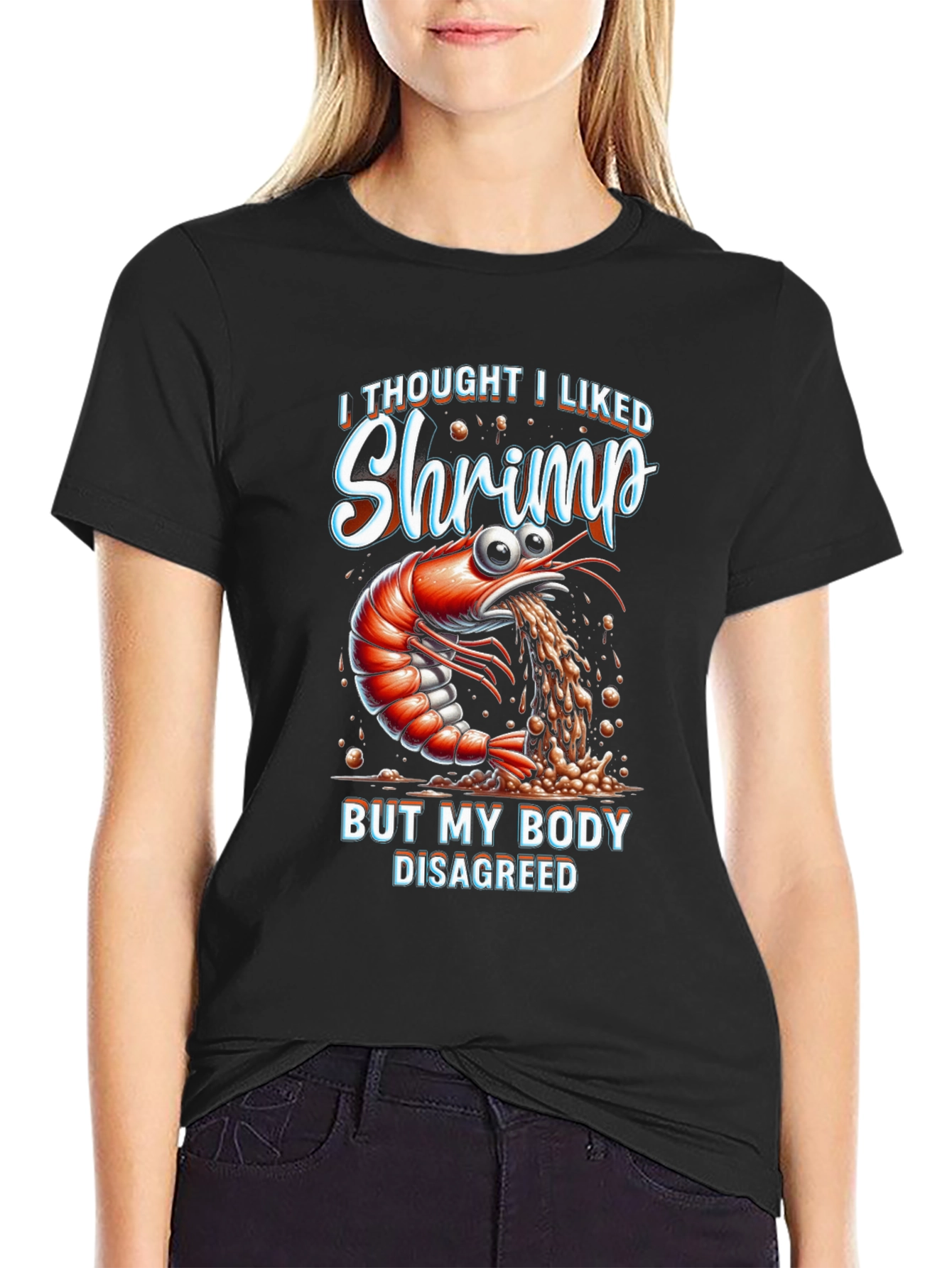 Funny Shrimp Allergy T-Shirt