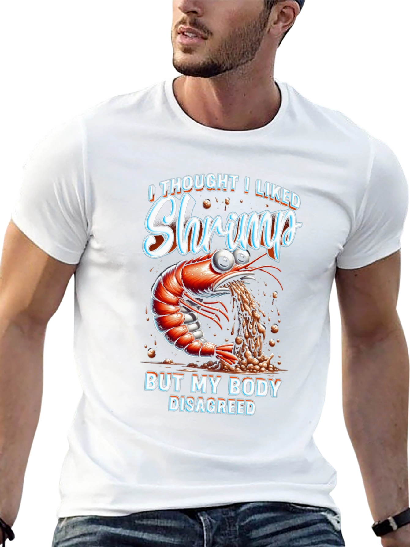 Funny Shrimp Allergy T-Shirt