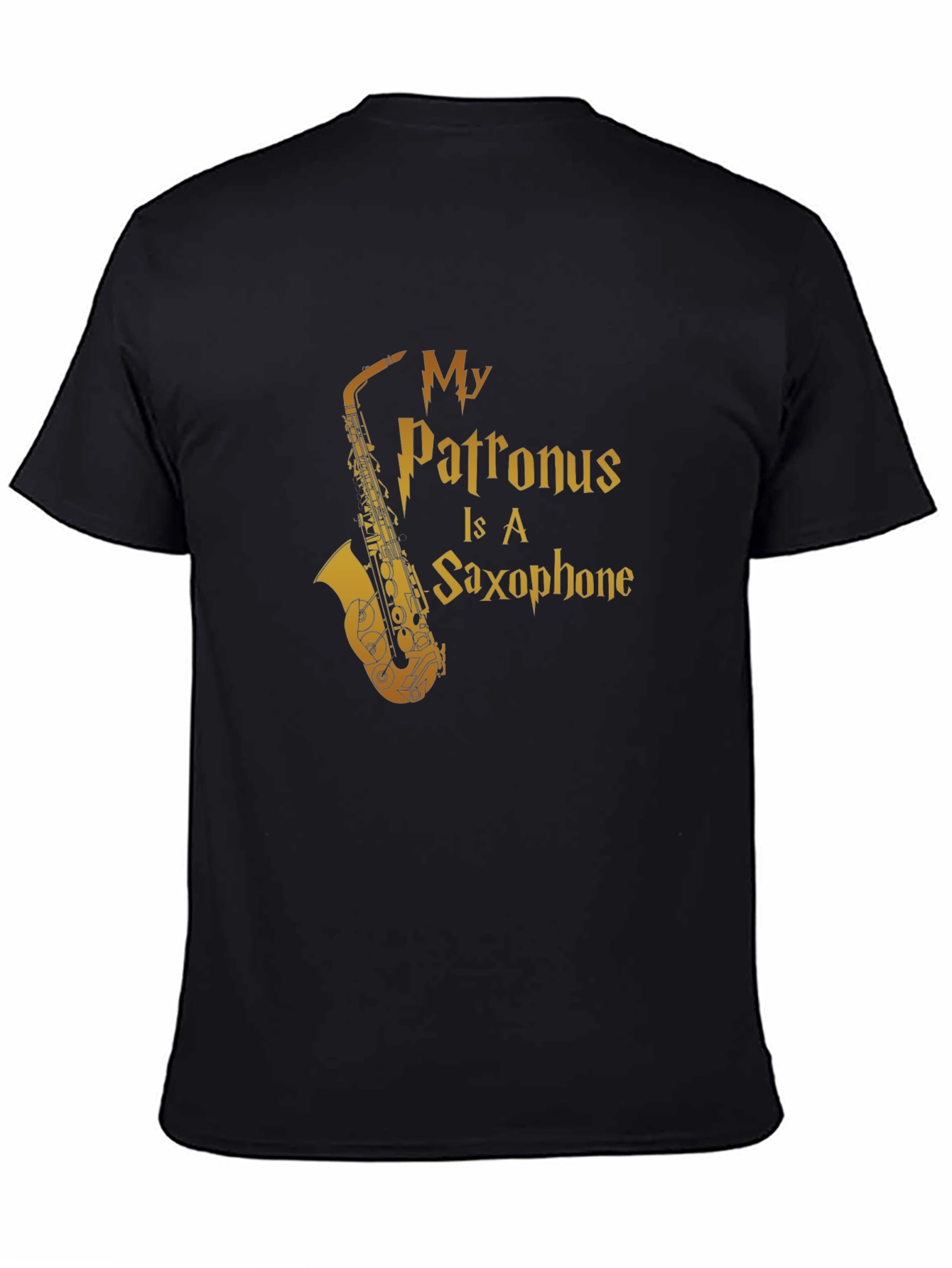 Saxophone Patronus Graphic Tee