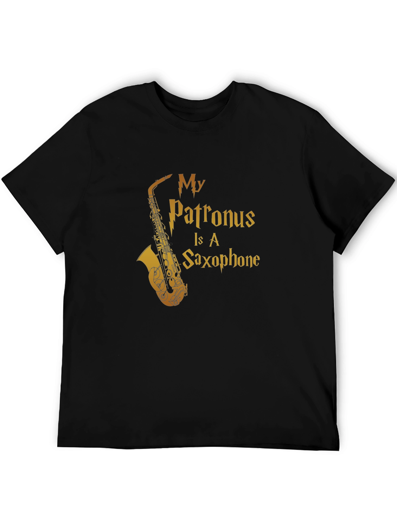 Saxophone Patronus Graphic Tee