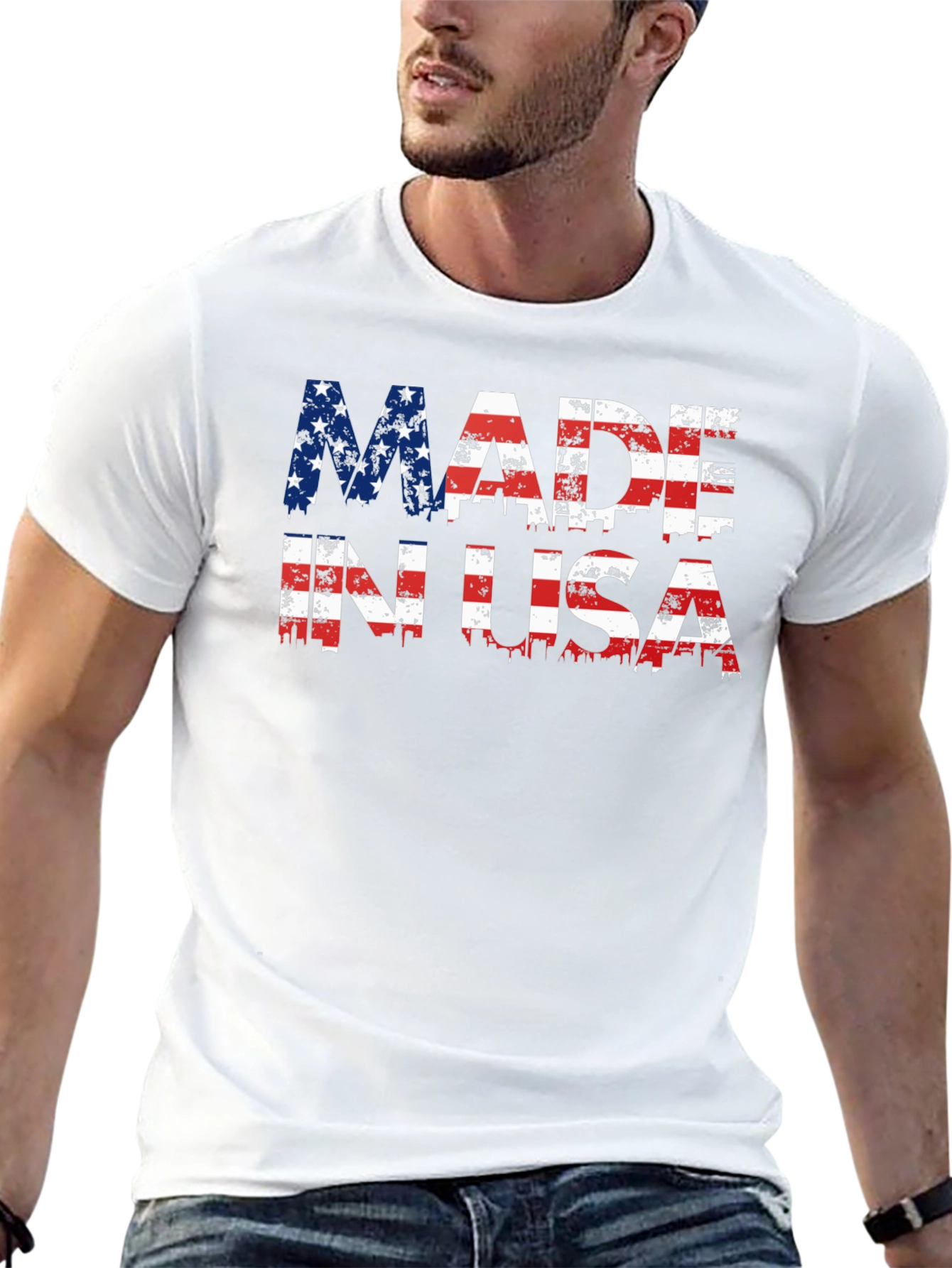 Made in USA Patriotic T-Shirt