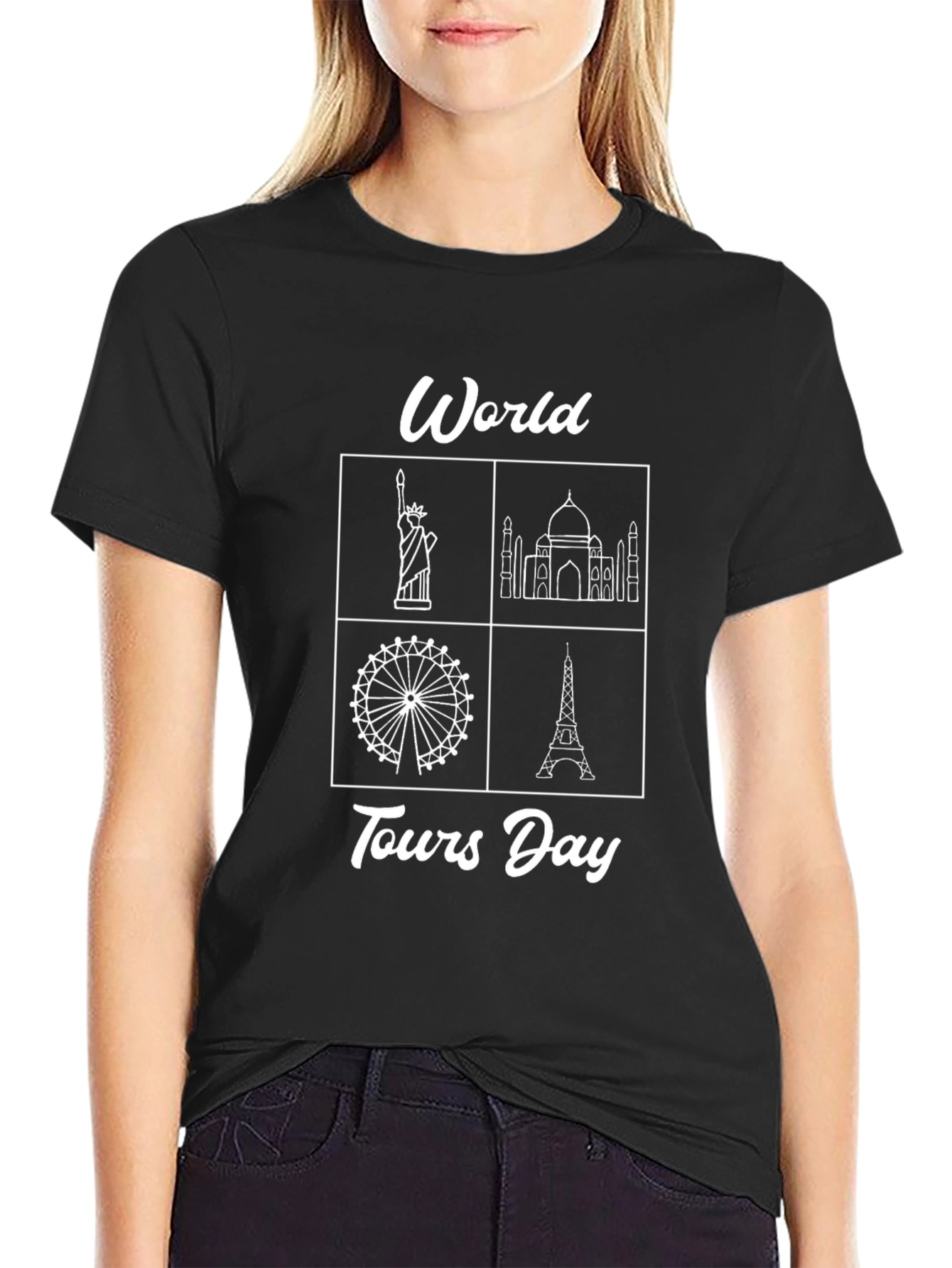 World Tours Day T-Shirt - Travel Souvenir
