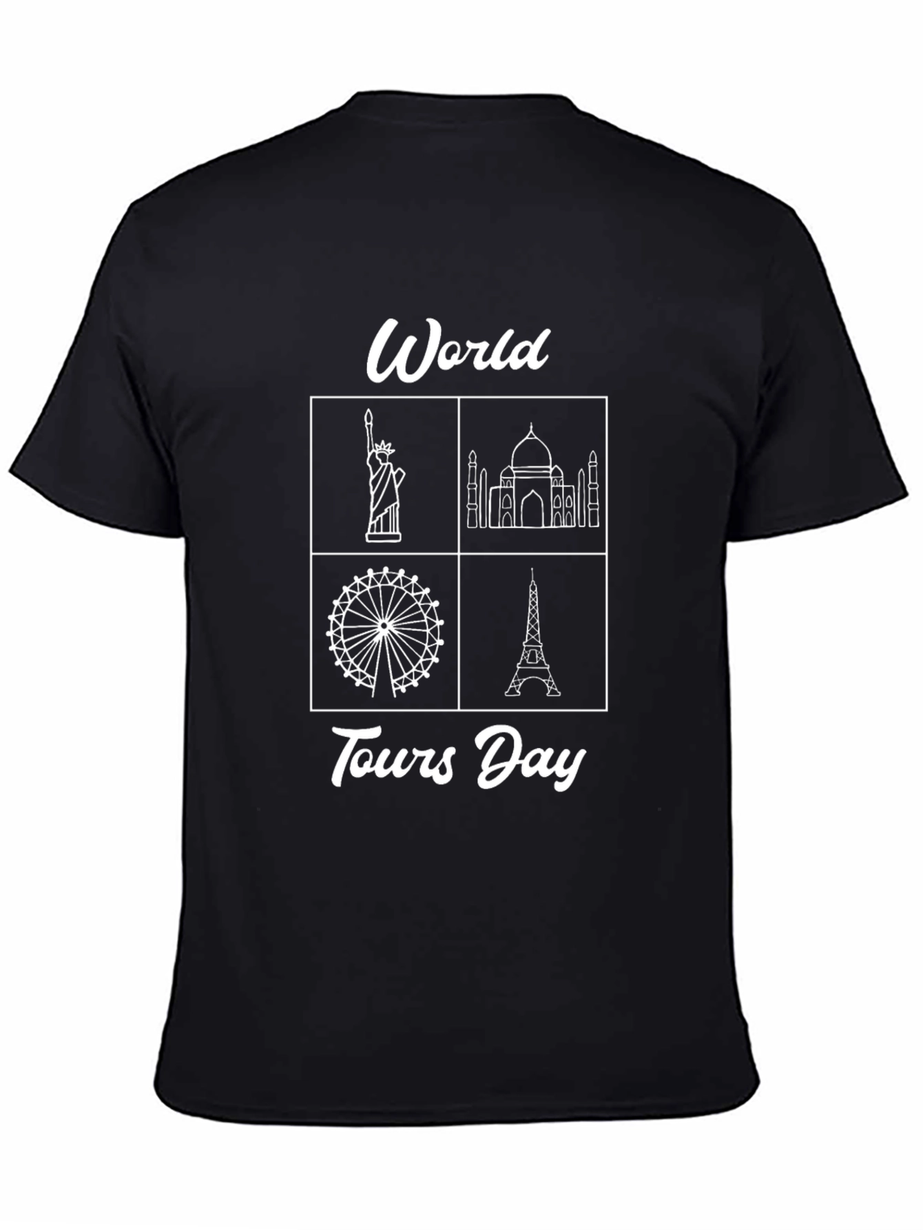 World Tours Day T-Shirt - Travel Souvenir
