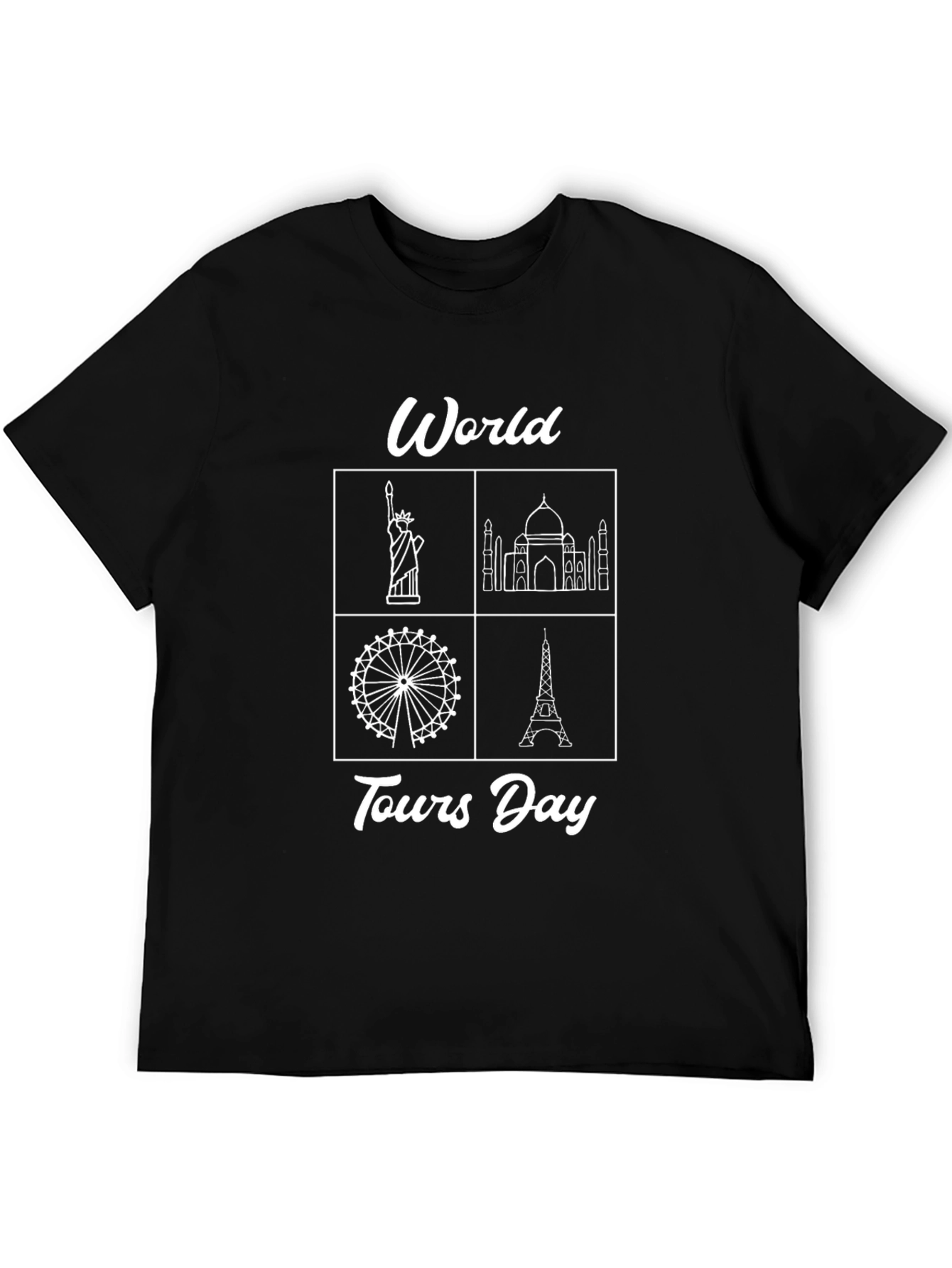 World Tours Day T-Shirt - Travel Souvenir