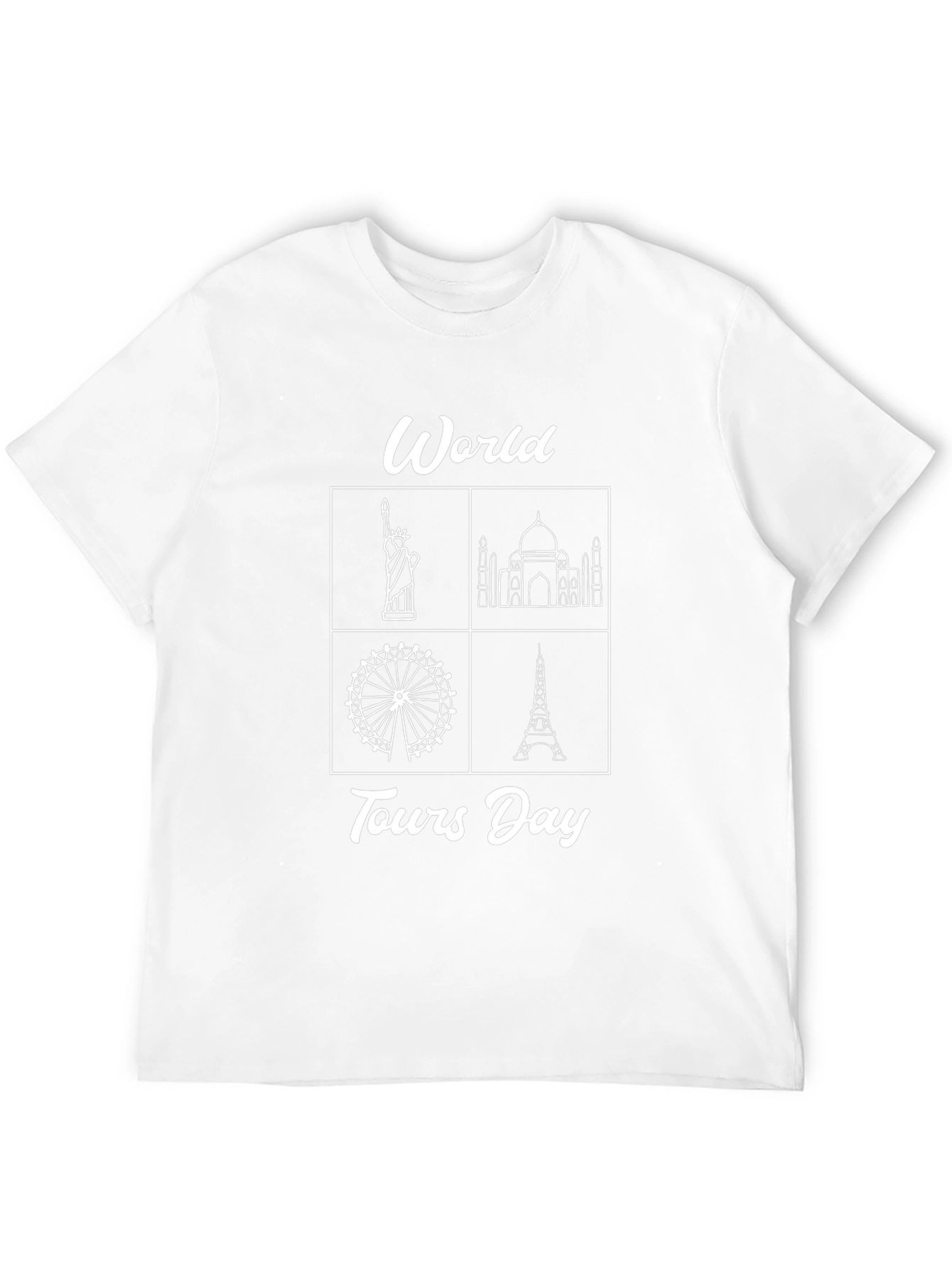 World Tours Day T-Shirt - Travel Souvenir