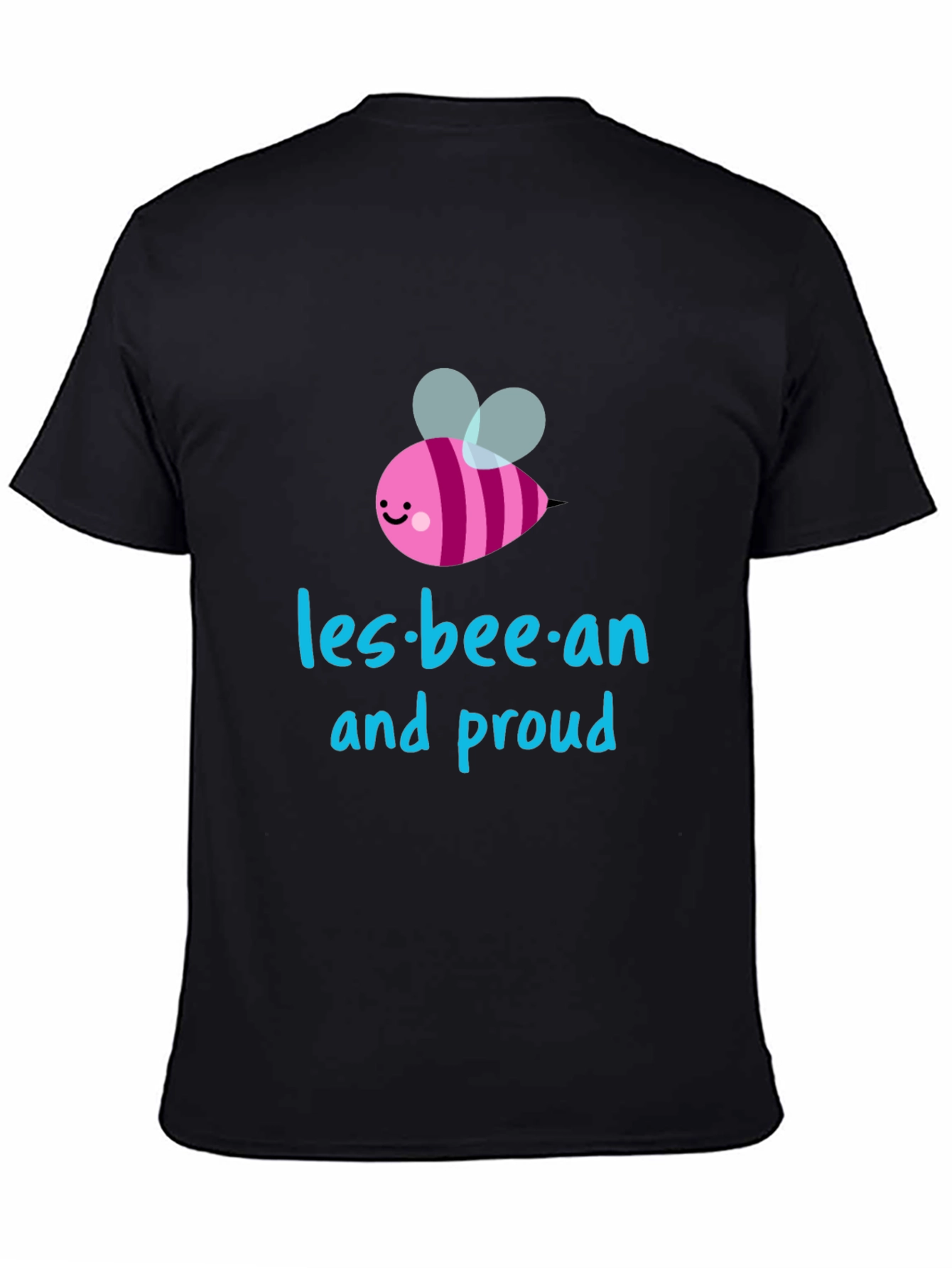 Les-bee-an and Proud Black T-Shirt