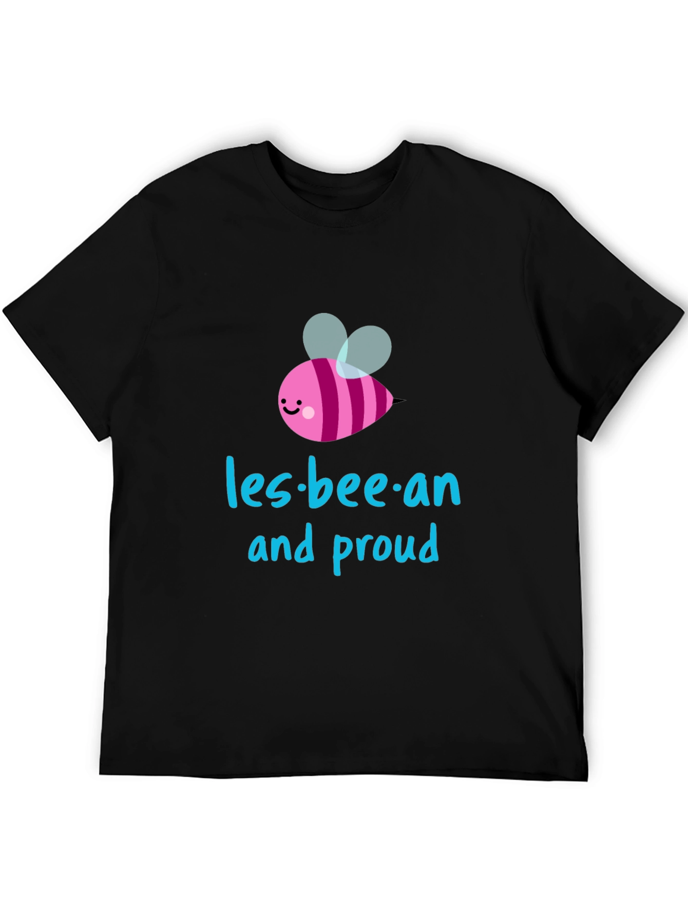 Les-bee-an and Proud Black T-Shirt
