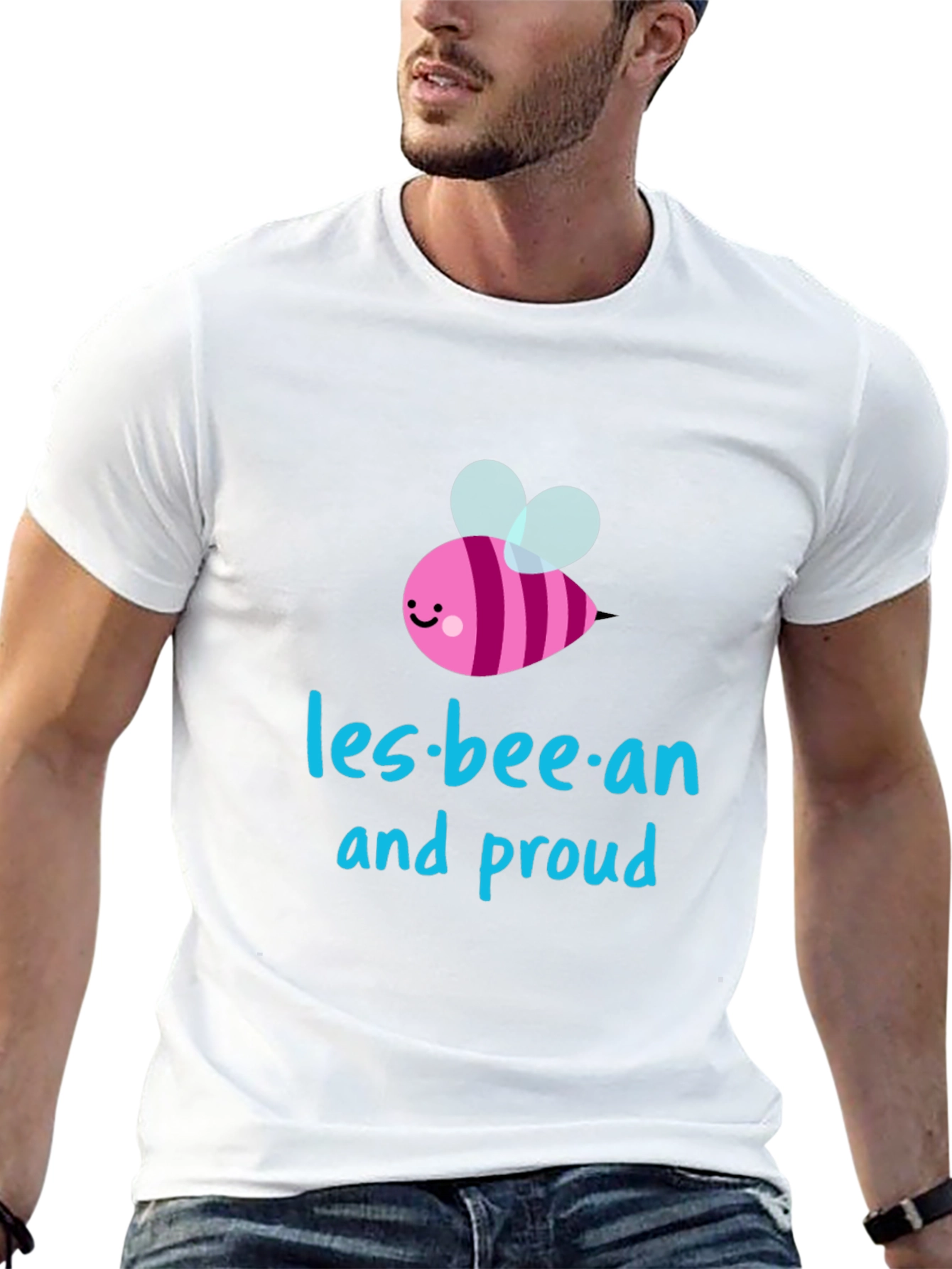 Les-bee-an and Proud Black T-Shirt