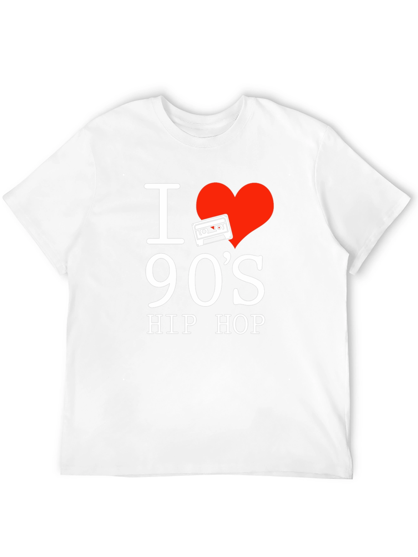 I Love 90s Hip Hop Graphic T-Shirt