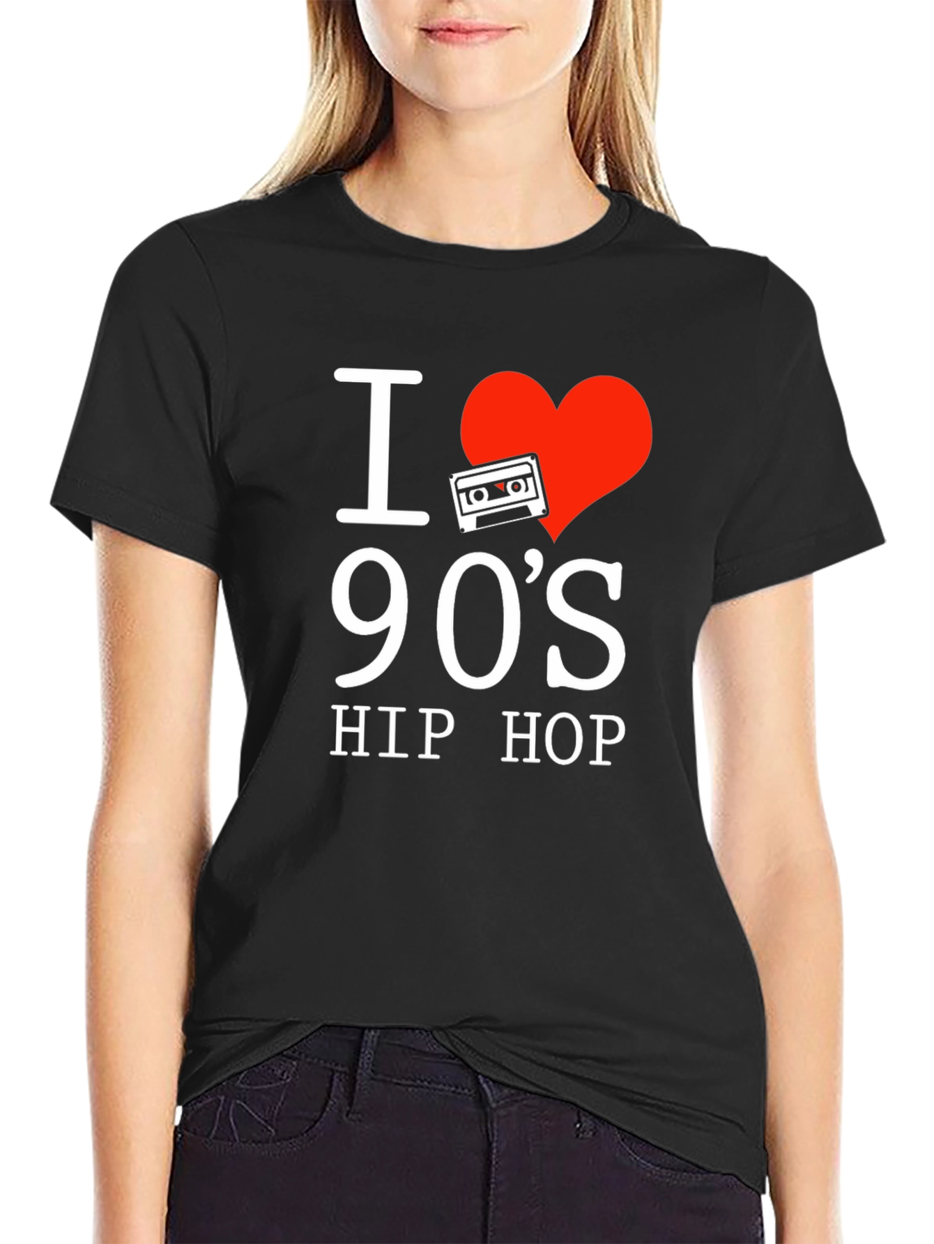 I Love 90s Hip Hop Graphic T-Shirt