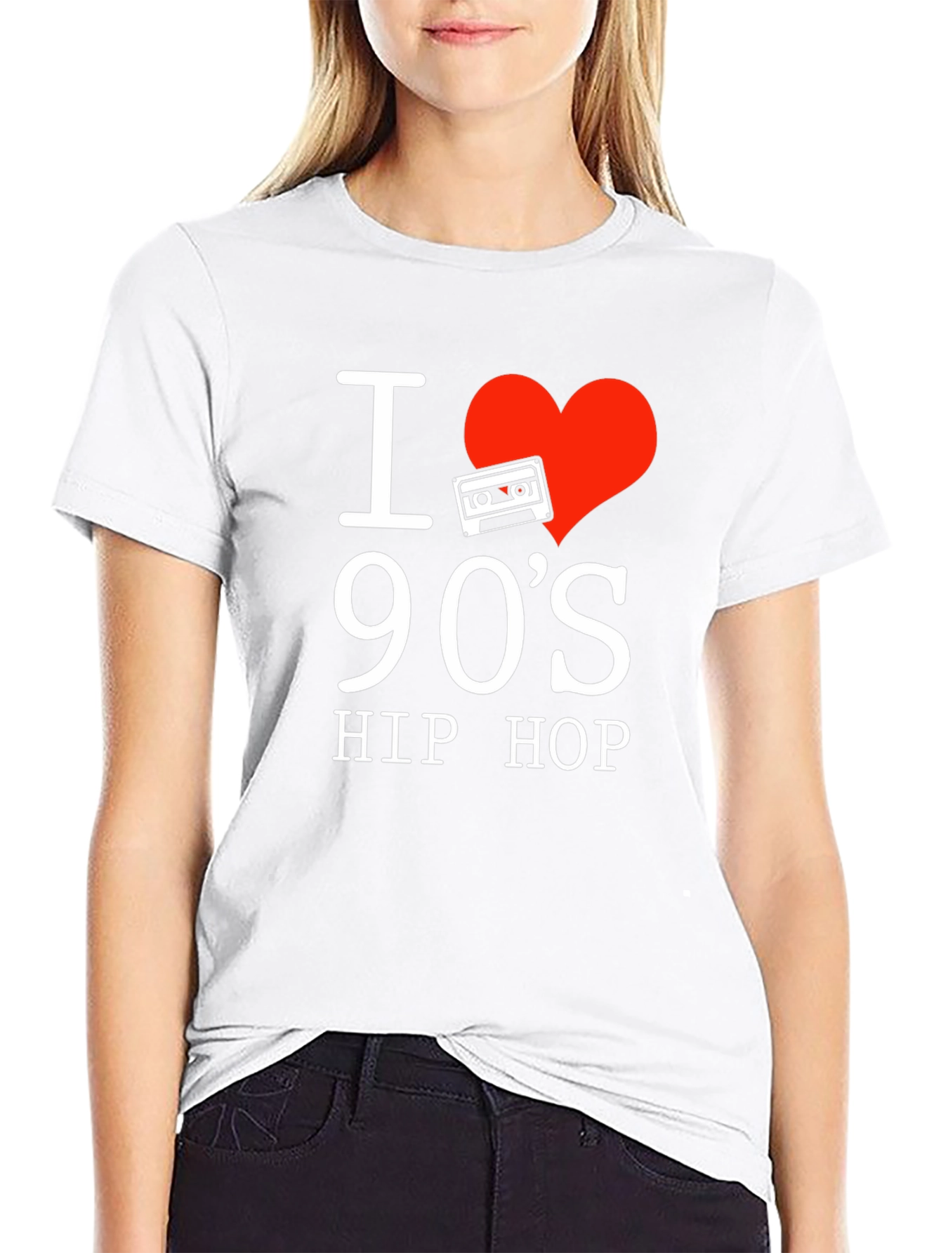 I Love 90s Hip Hop Graphic T-Shirt