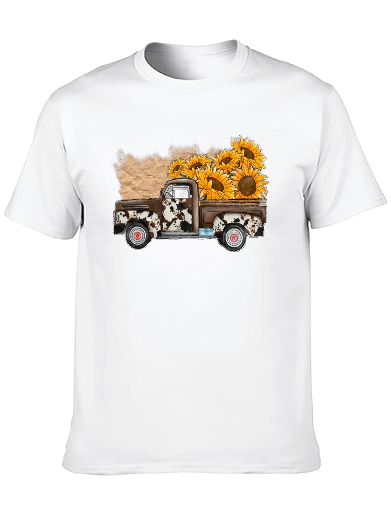 Sunflower Truck Graphic Tee
