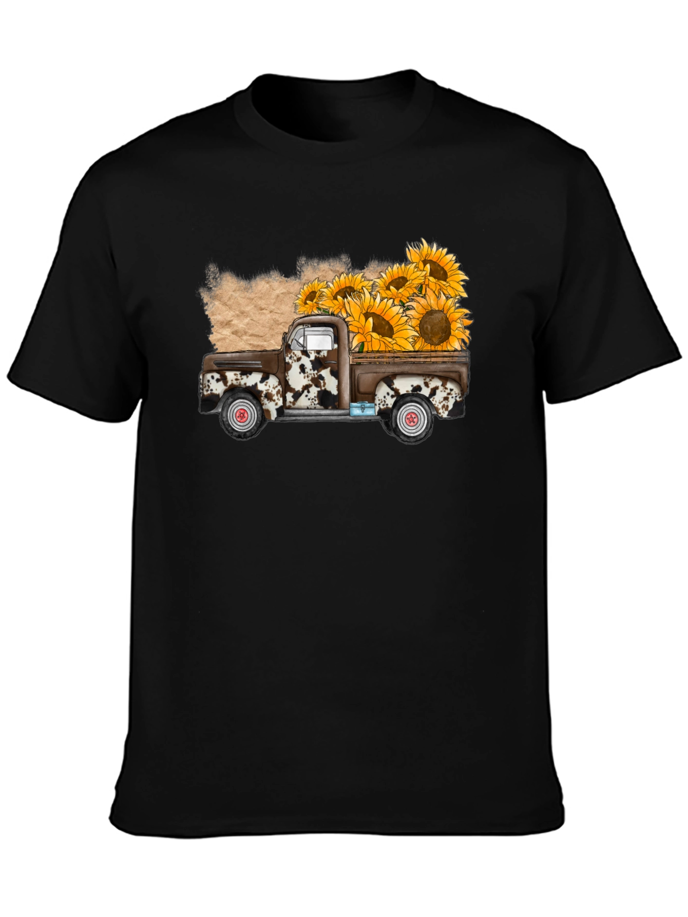 Sunflower Truck Graphic Tee