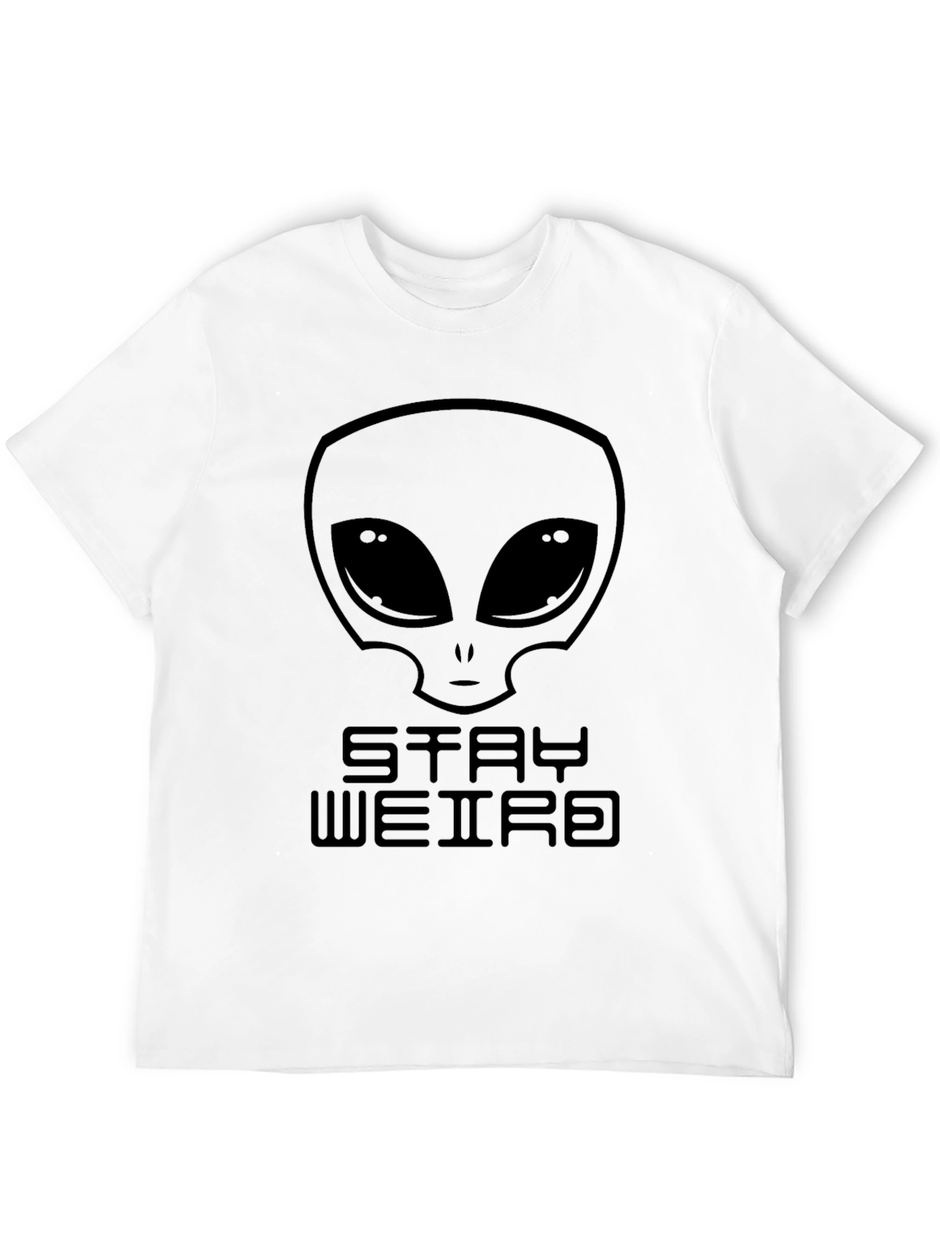 Stay Weird Alien Graphic T-Shirt