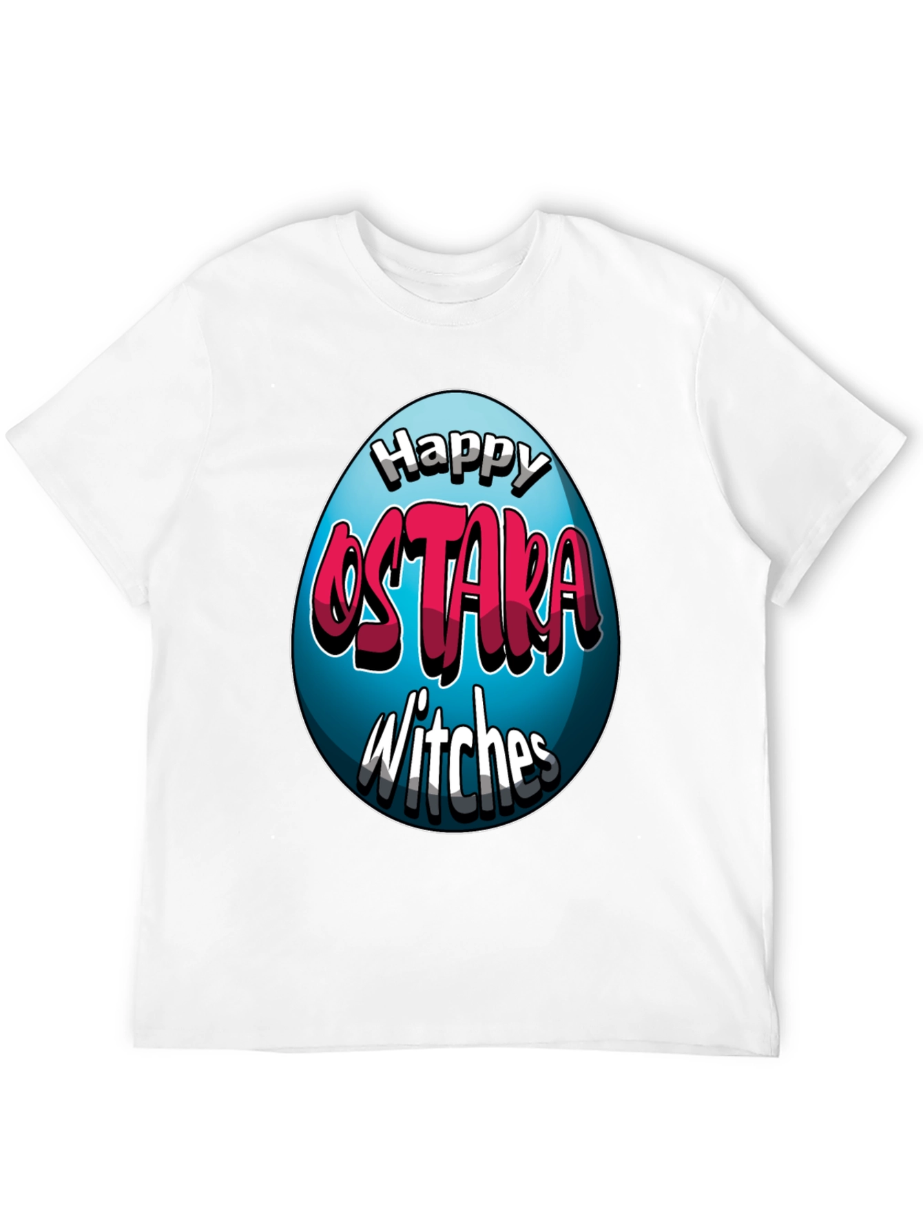 Happy Ostara Witches T-Shirt - Easter Egg Design
