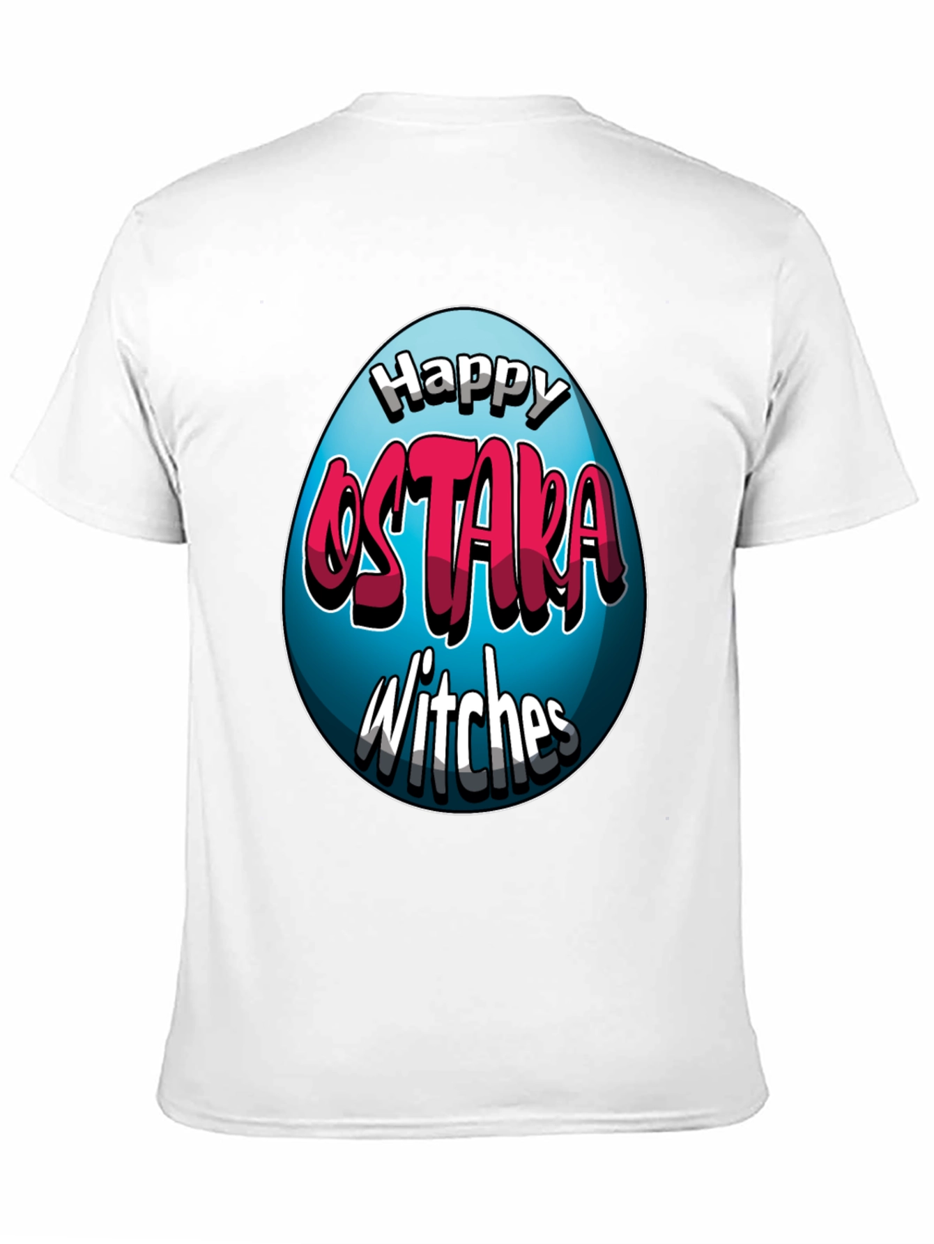 Happy Ostara Witches T-Shirt - Easter Egg Design