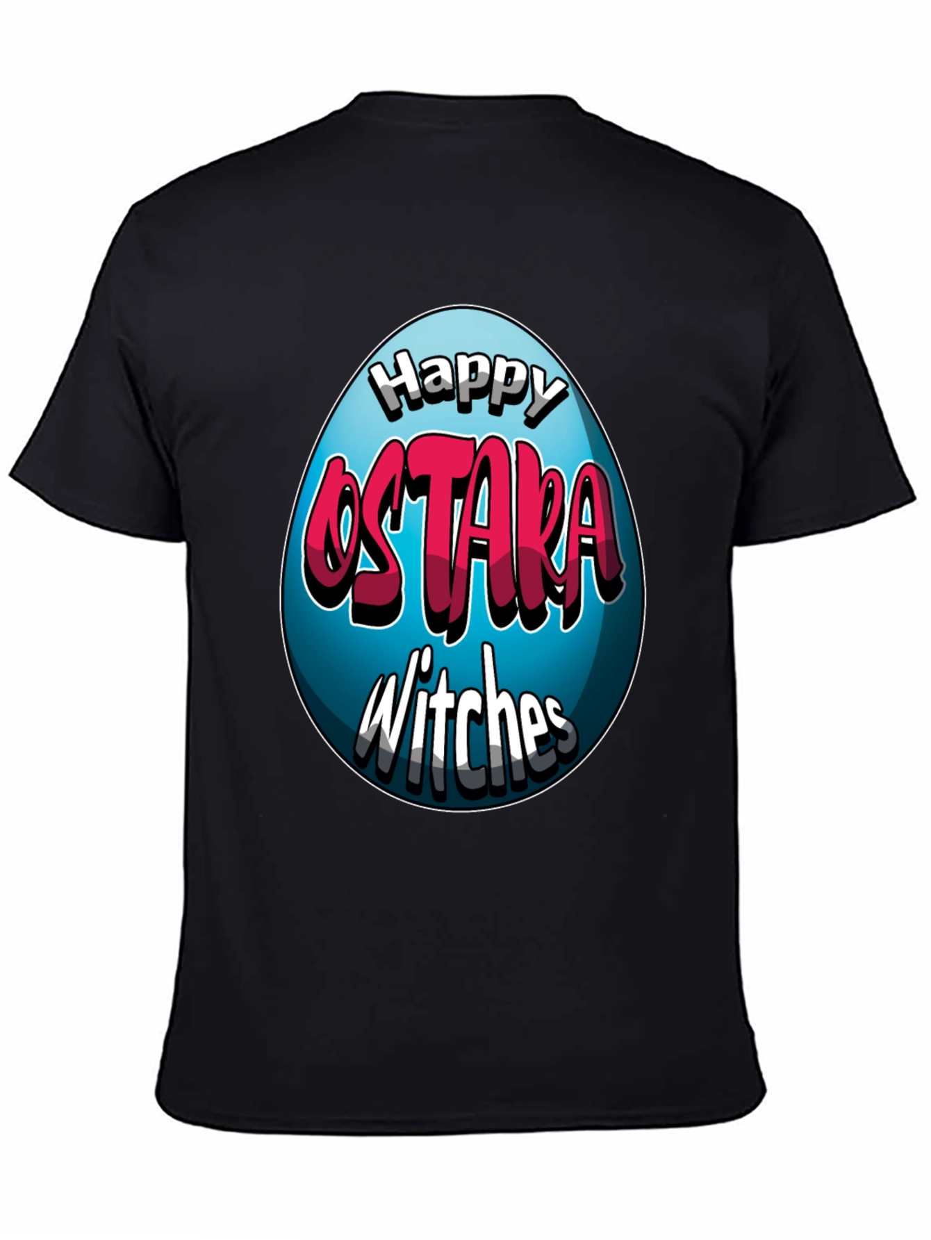 Happy Ostara Witches T-Shirt - Easter Egg Design