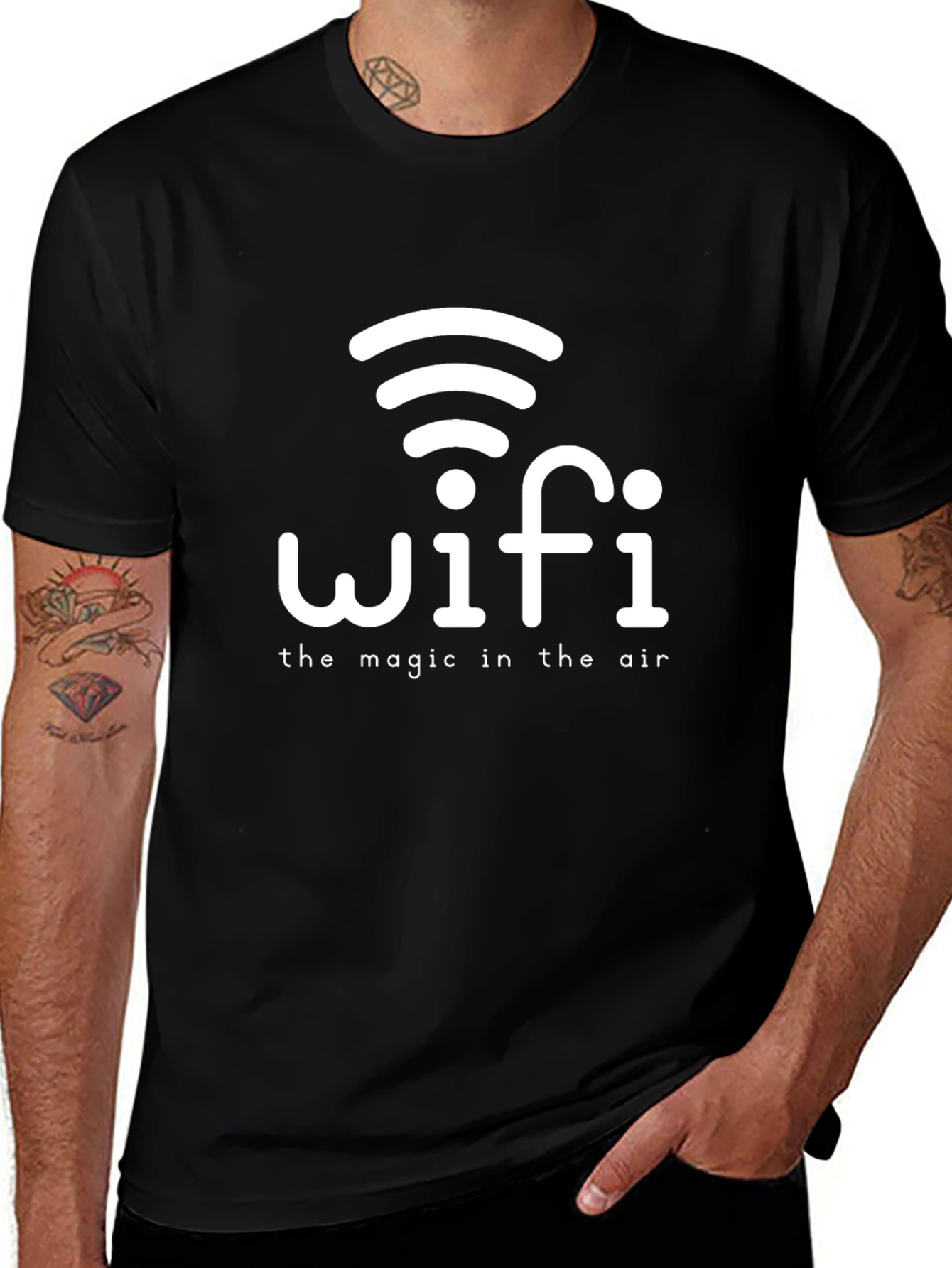 WiFi Magic Tee - Funny Tech T-Shirt