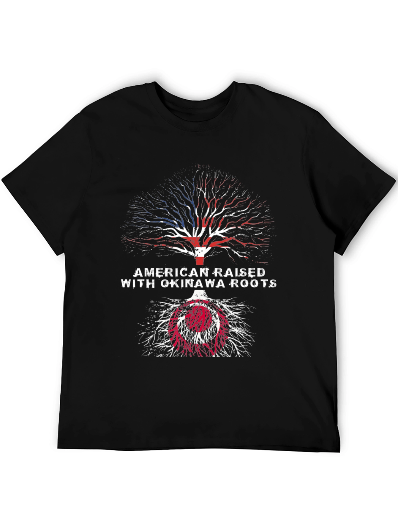 American Raised with Okinawa Roots T-Shirt