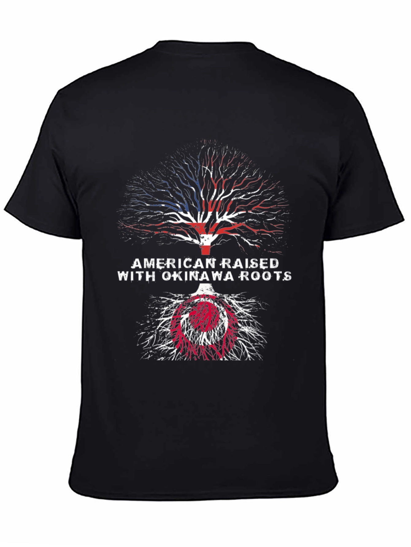 American Raised with Okinawa Roots T-Shirt
