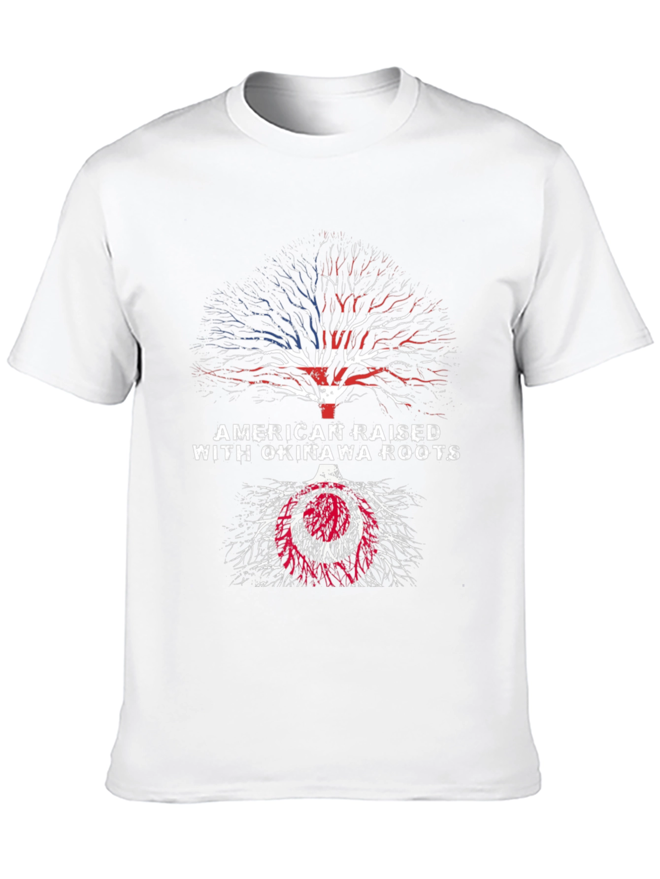 American Raised with Okinawa Roots T-Shirt