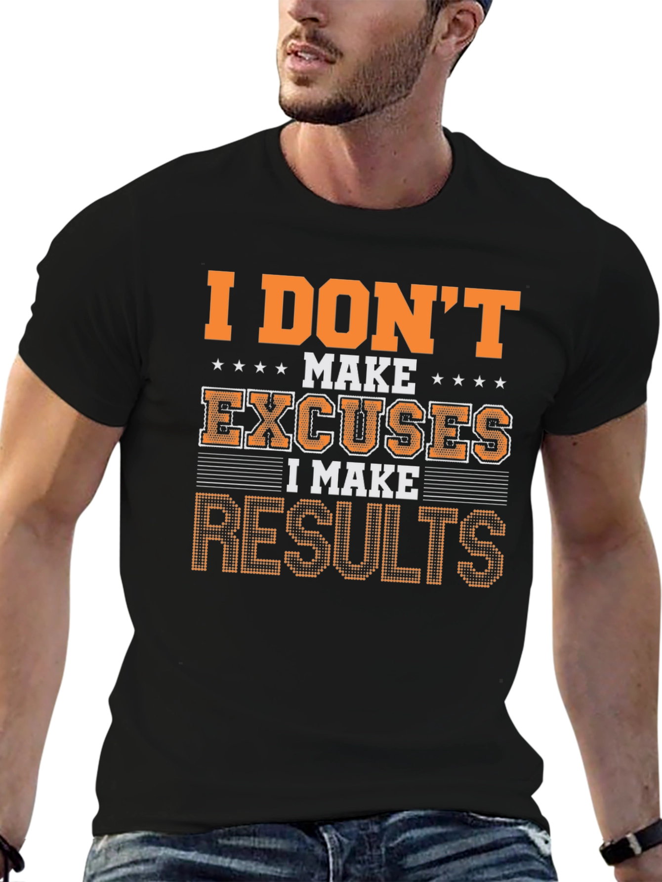 Motivational I Make Results Graphic Tee