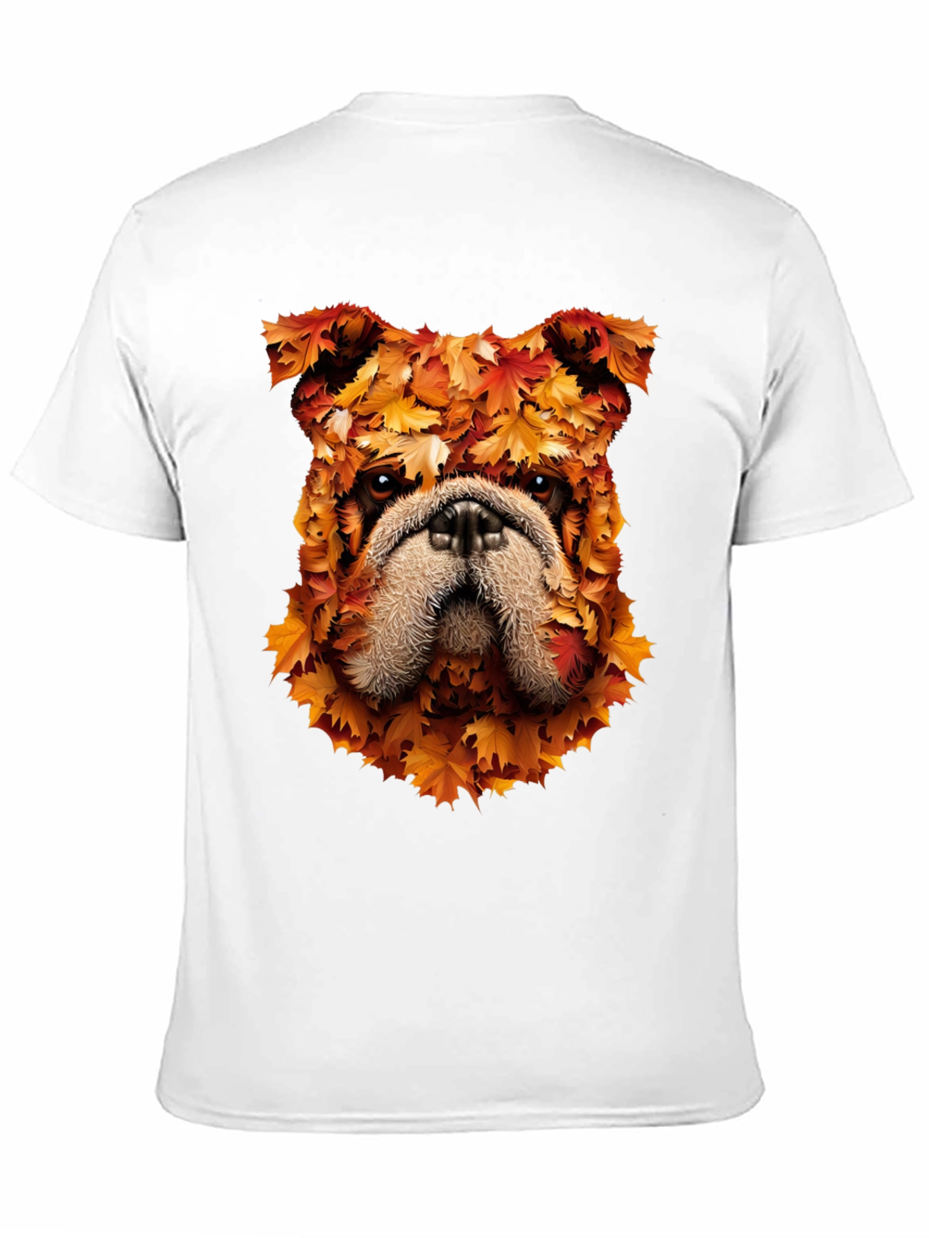Autumn Bulldog Graphic Tee