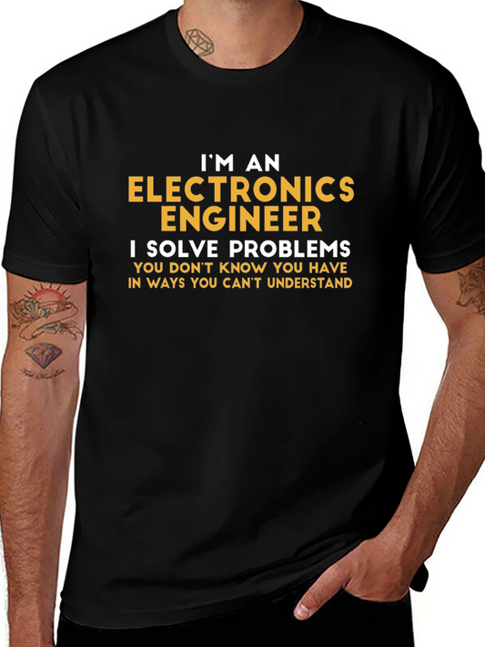 Electronics Engineer T-Shirt - Problem Solver