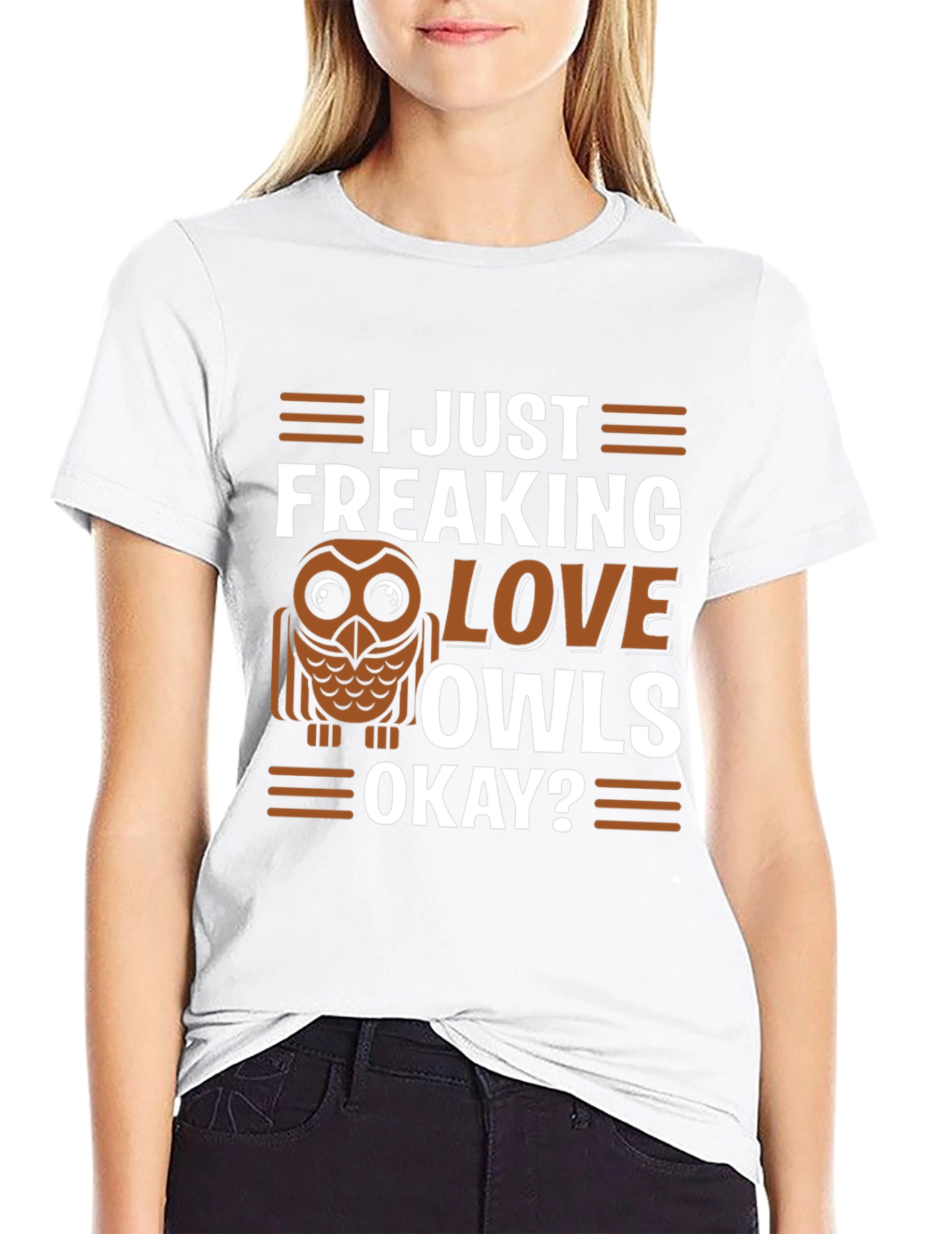 I Just Freaking Love Owls T-Shirt