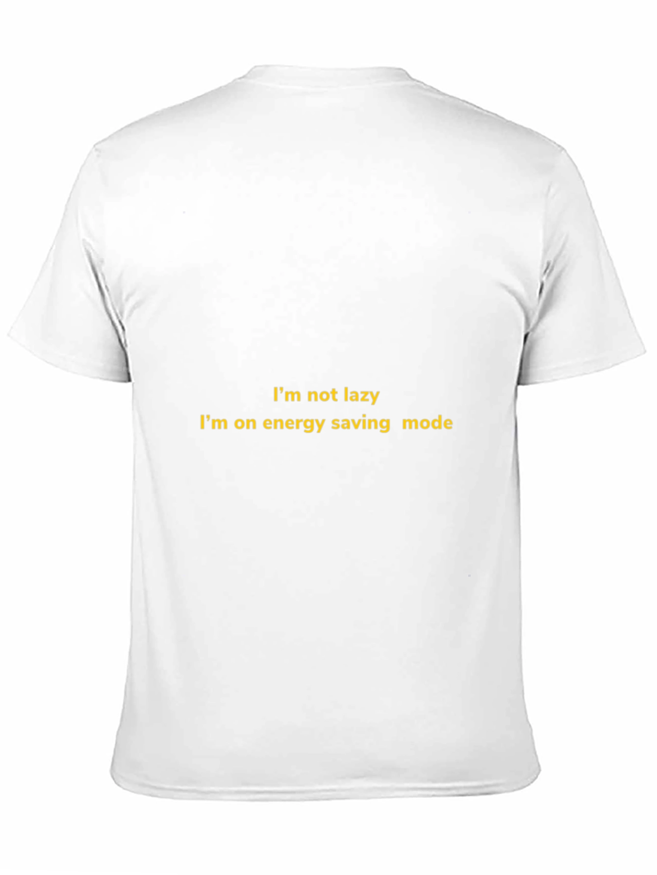 Energy Saving Mode Black T-Shirt
