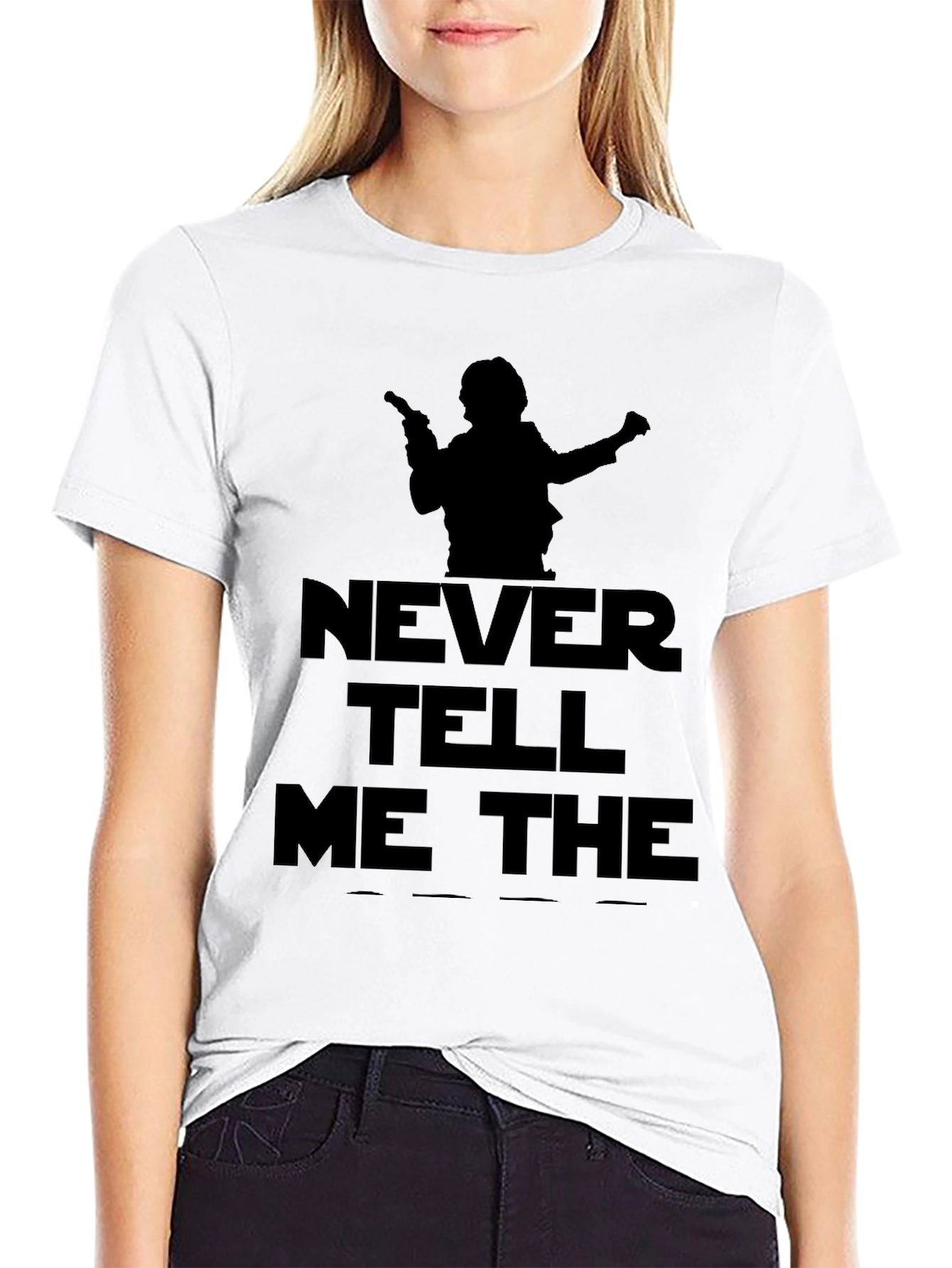 Never Tell Me The Odds Graphic T-Shirt