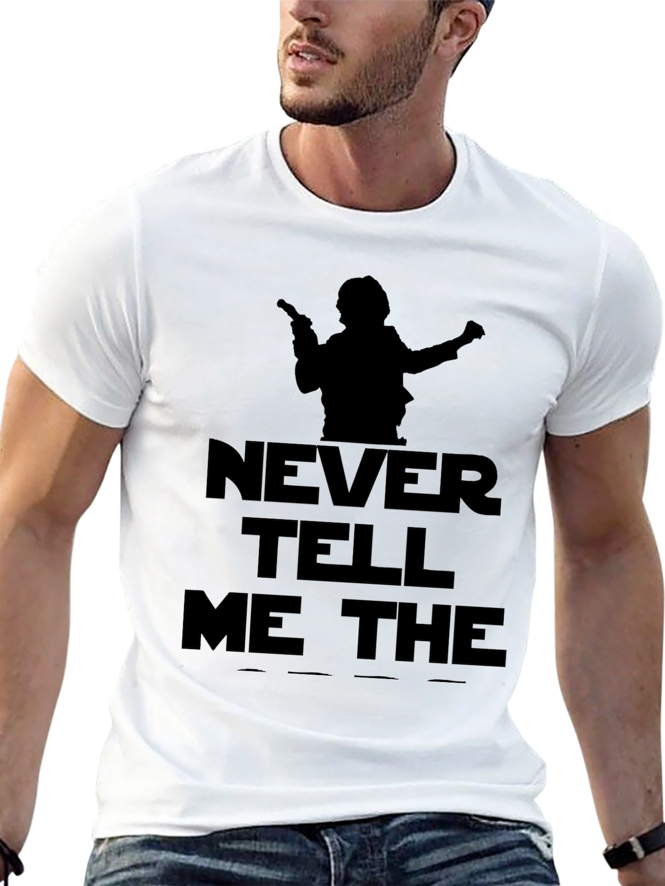 Never Tell Me The Odds Graphic T-Shirt