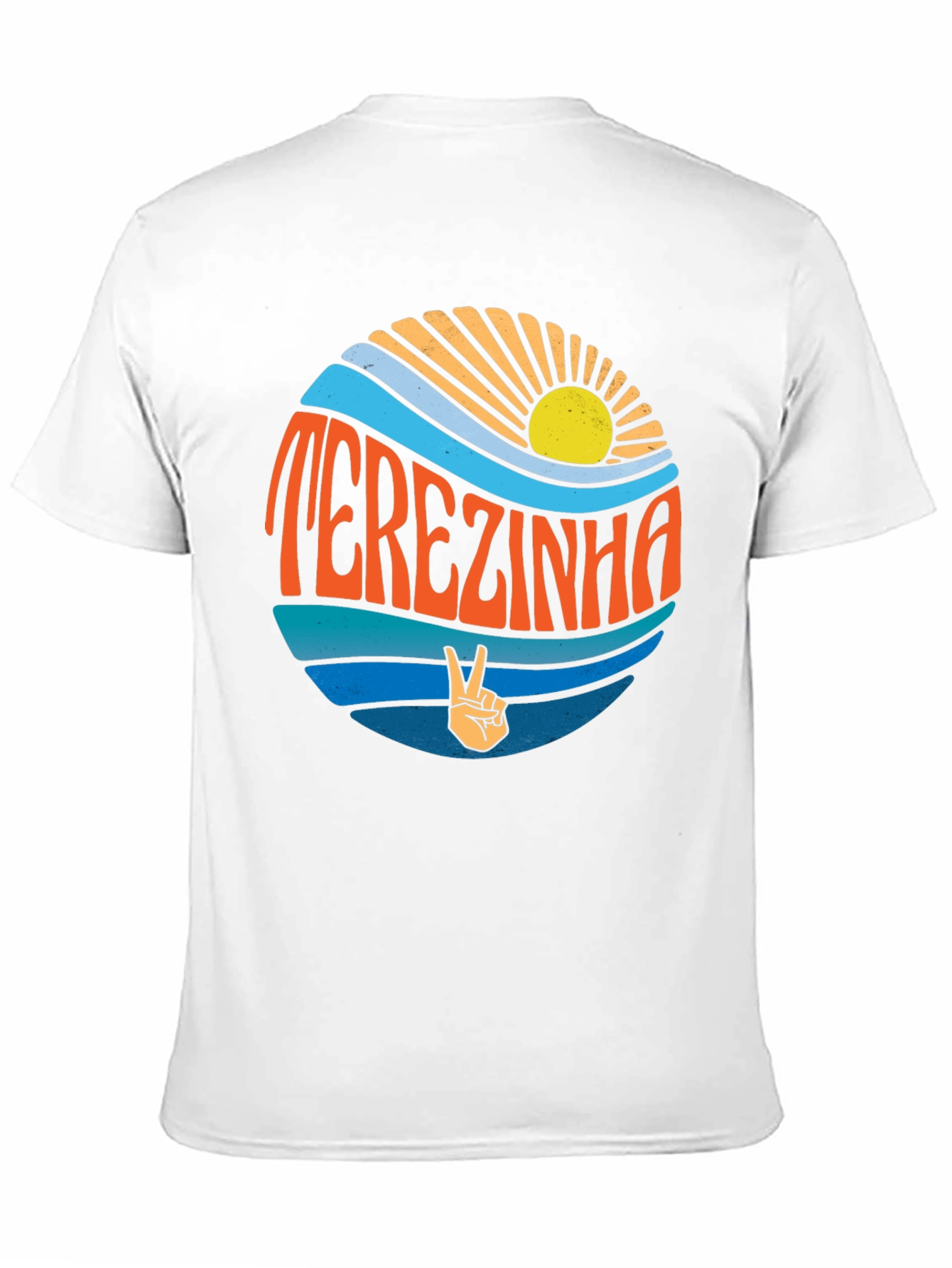 Retro TEREZINHA Graphic Tee - Peace Love and Sunshine!