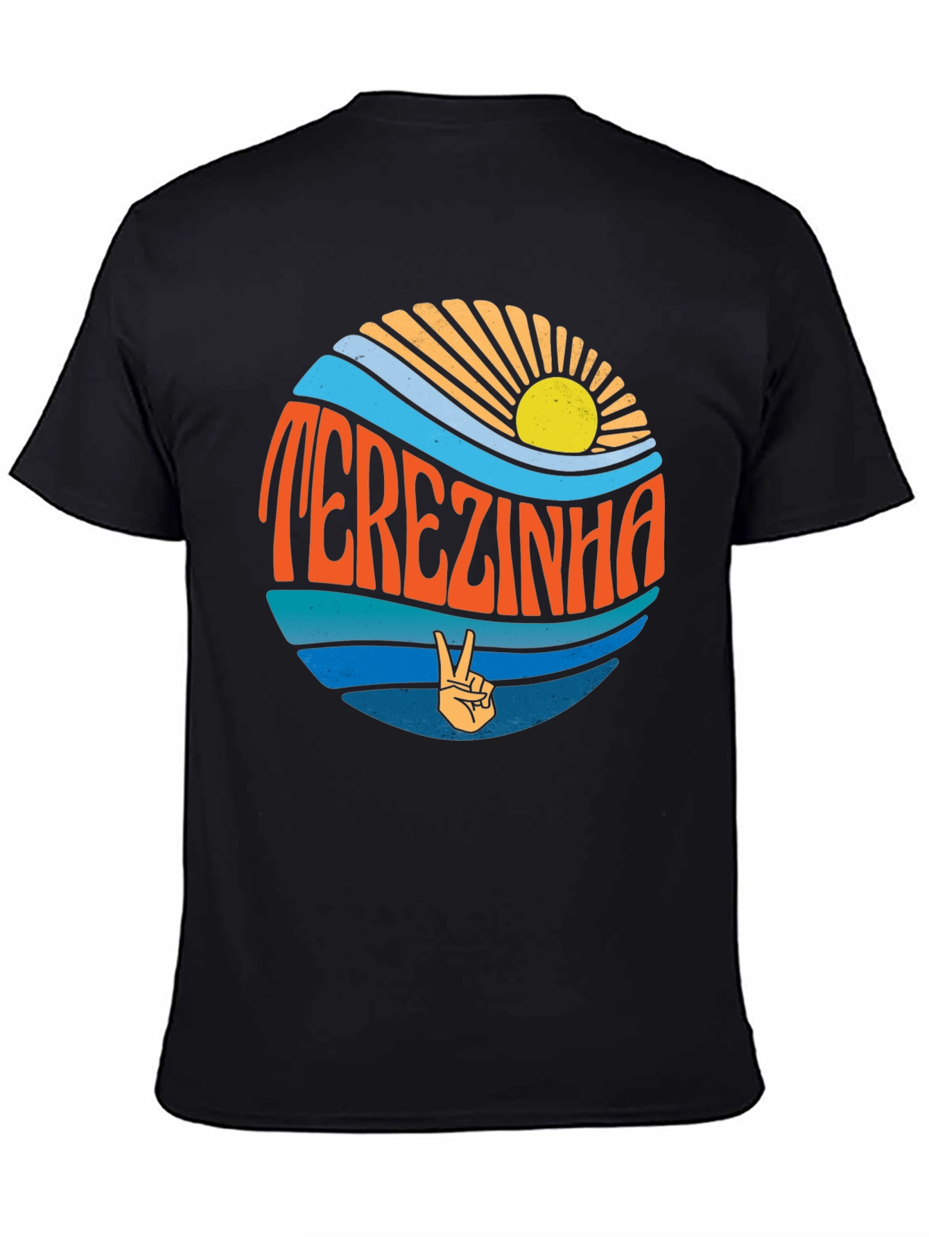 Retro TEREZINHA Graphic Tee - Peace Love and Sunshine!