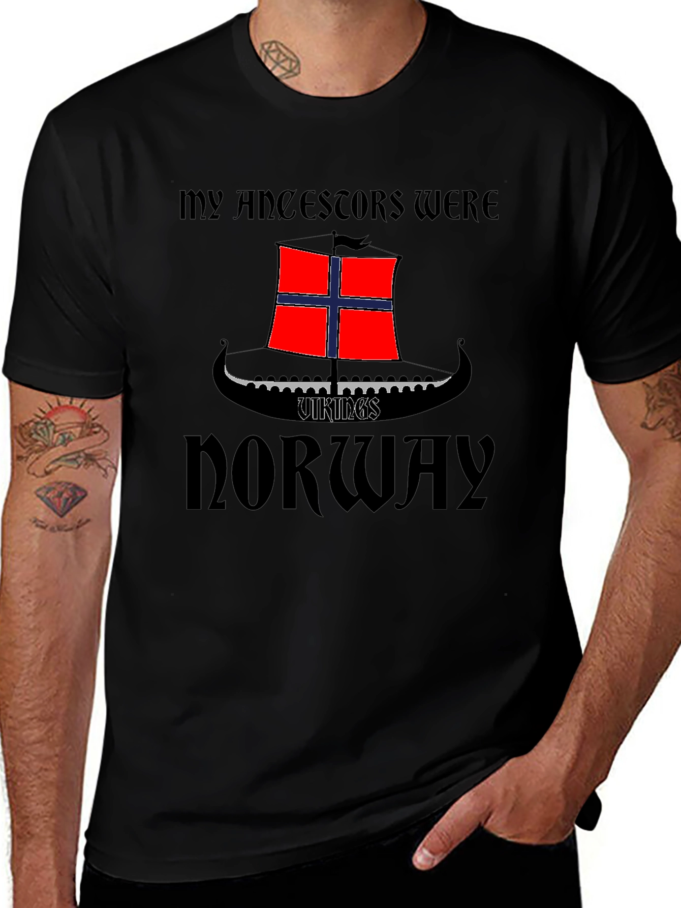Vikings of Norway Ancestry T-Shirt