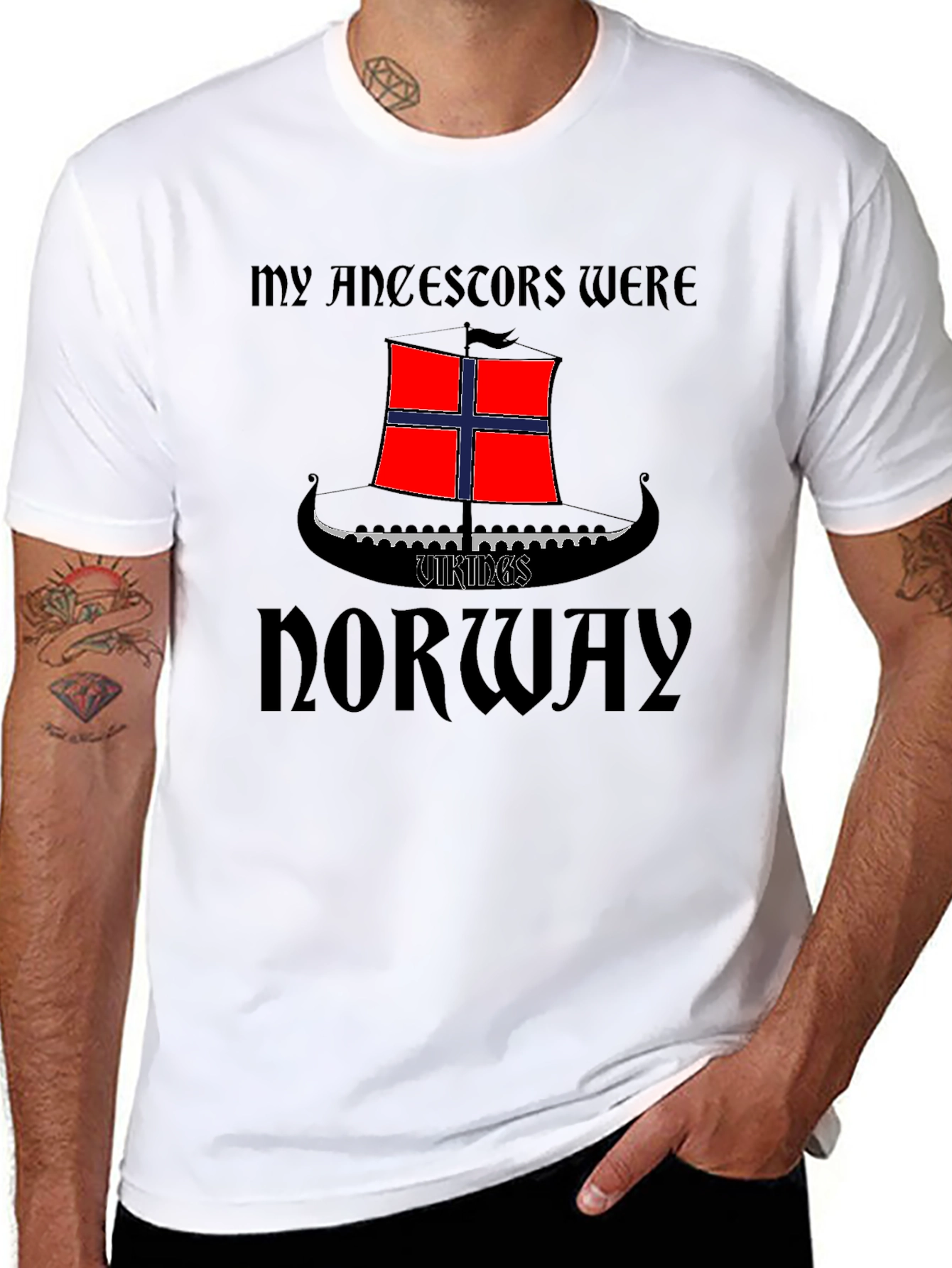 Vikings of Norway Ancestry T-Shirt