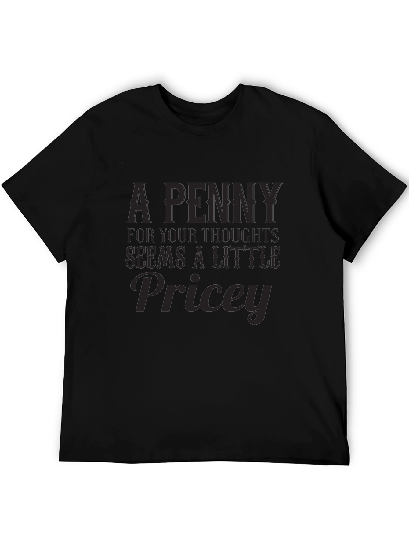 Funny Sarcastic Humor Graphic Black T-Shirt