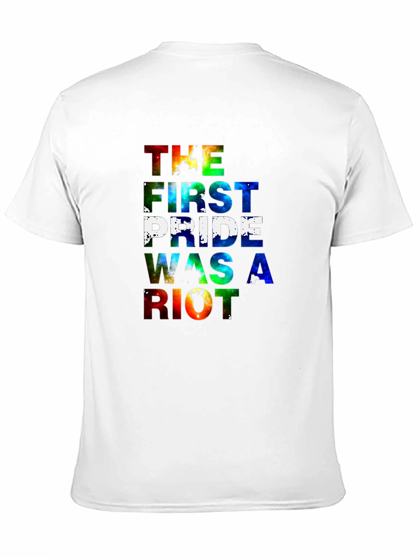 Pride Was A Riot Tee - Rainbow Graphic T-Shirt