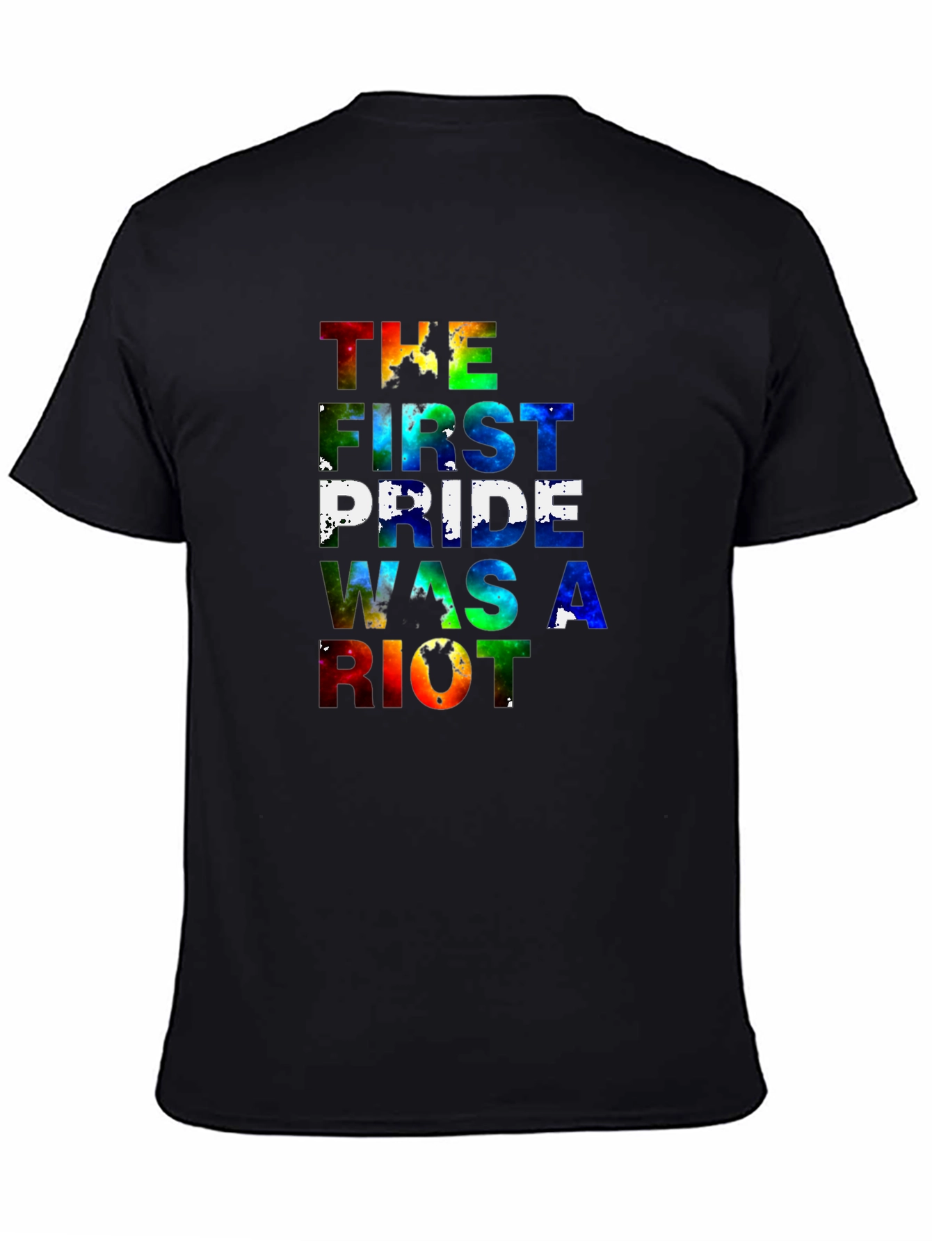 Pride Was A Riot Tee - Rainbow Graphic T-Shirt