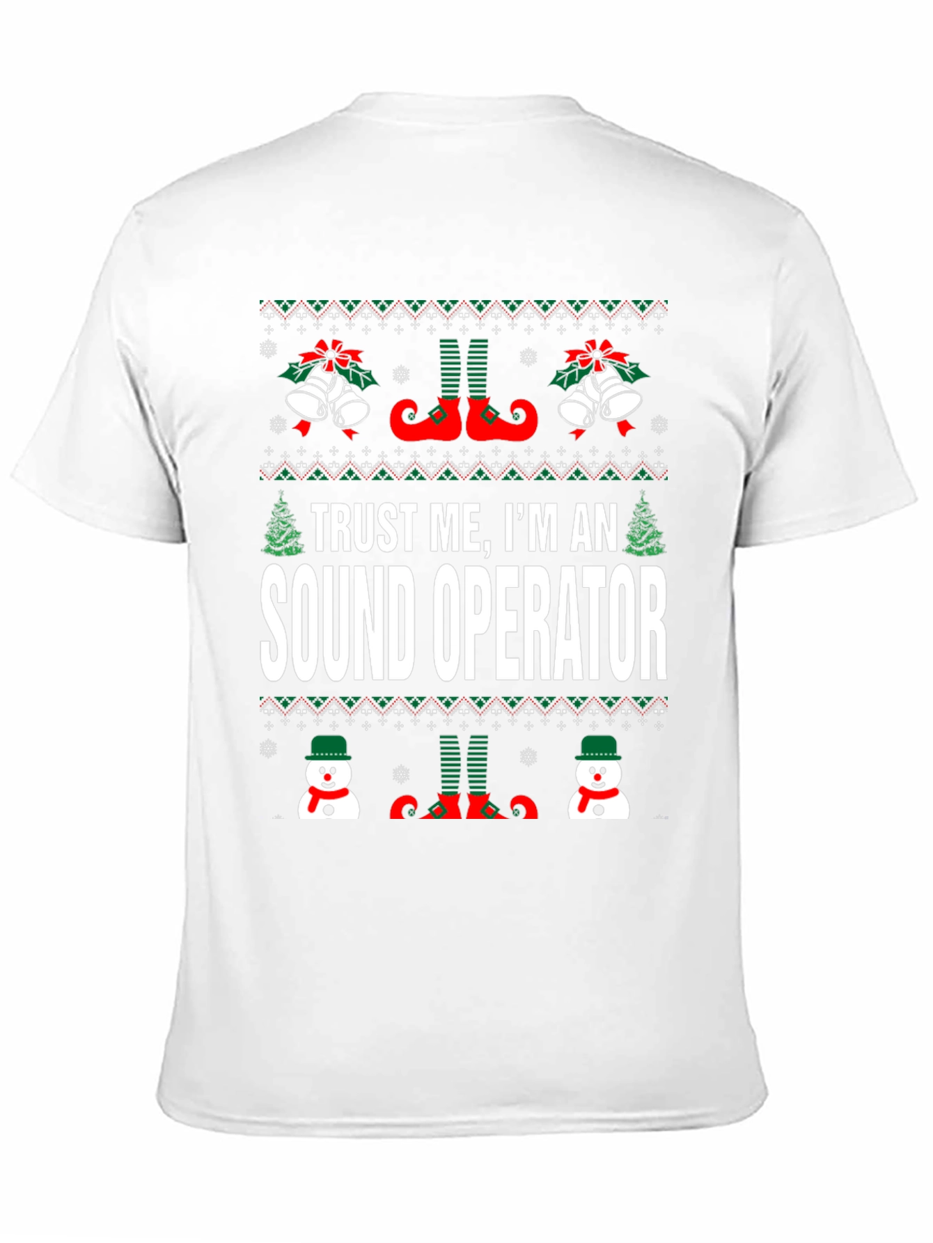 Funny Sound Operator Christmas T-Shirt