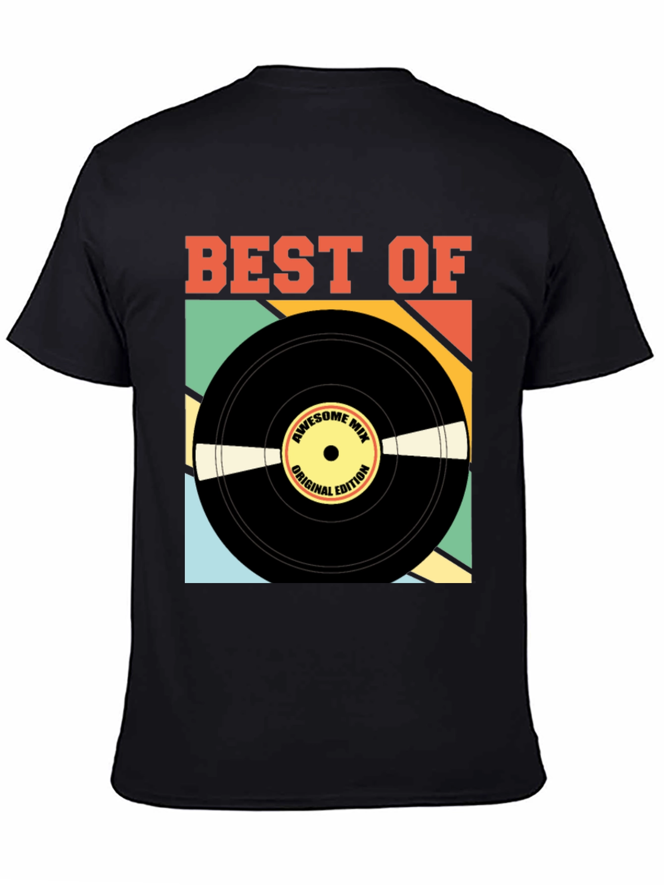 Best Of Vinyl Record Graphic T-Shirt