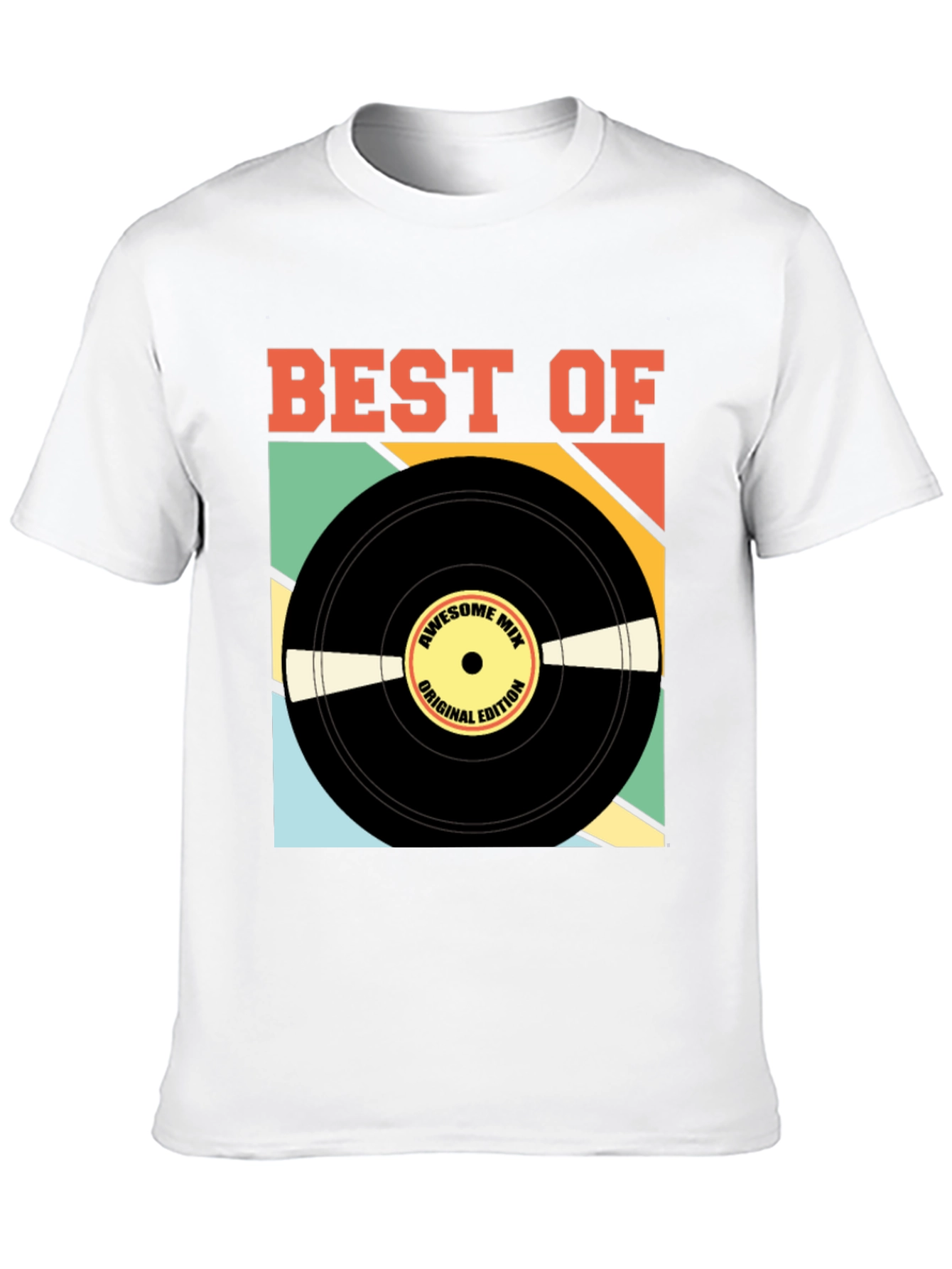 Best Of Vinyl Record Graphic T-Shirt