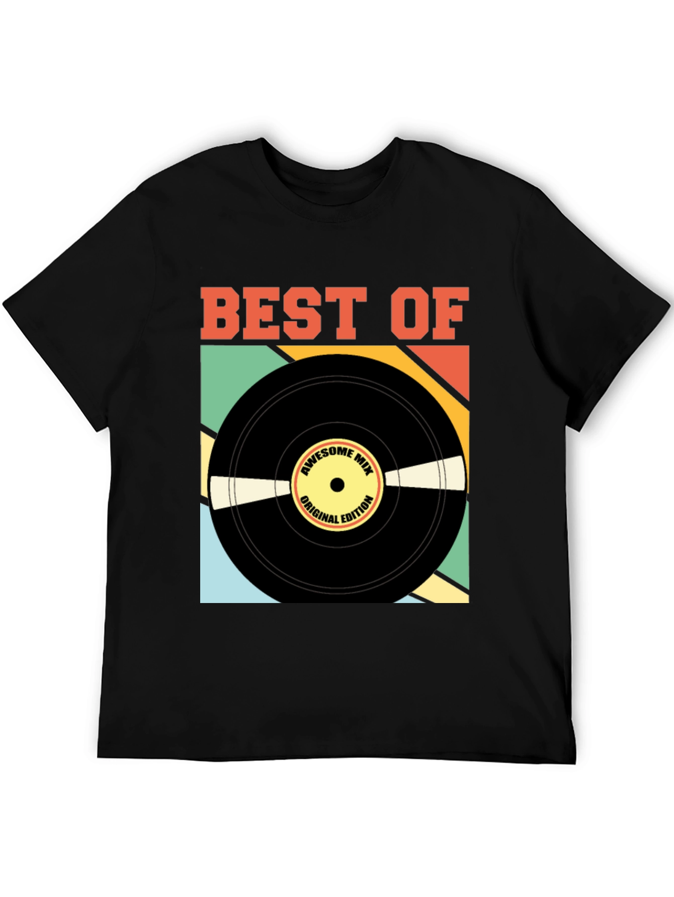 Best Of Vinyl Record Graphic T-Shirt