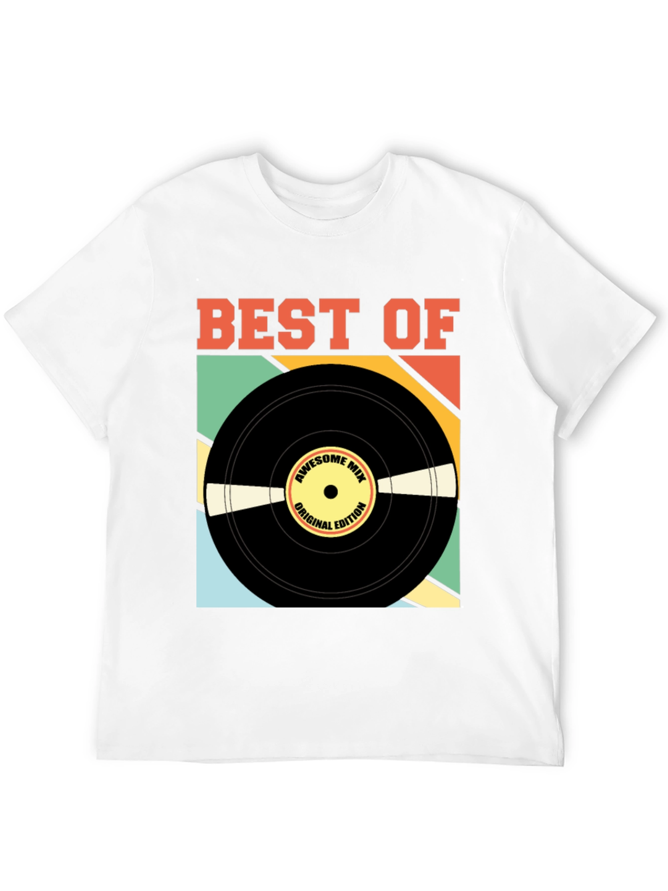 Best Of Vinyl Record Graphic T-Shirt