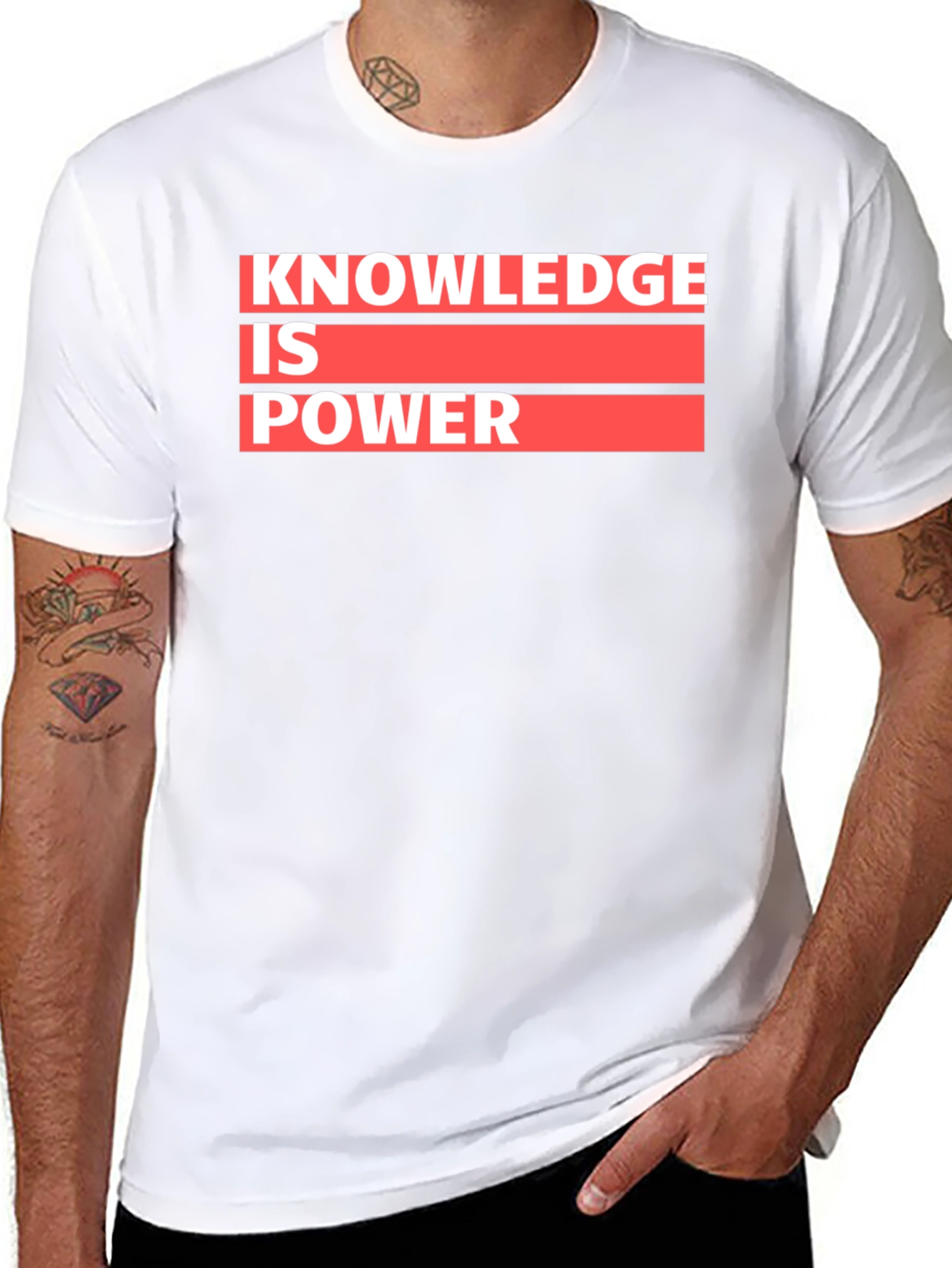Knowledge is Power Graphic Tee