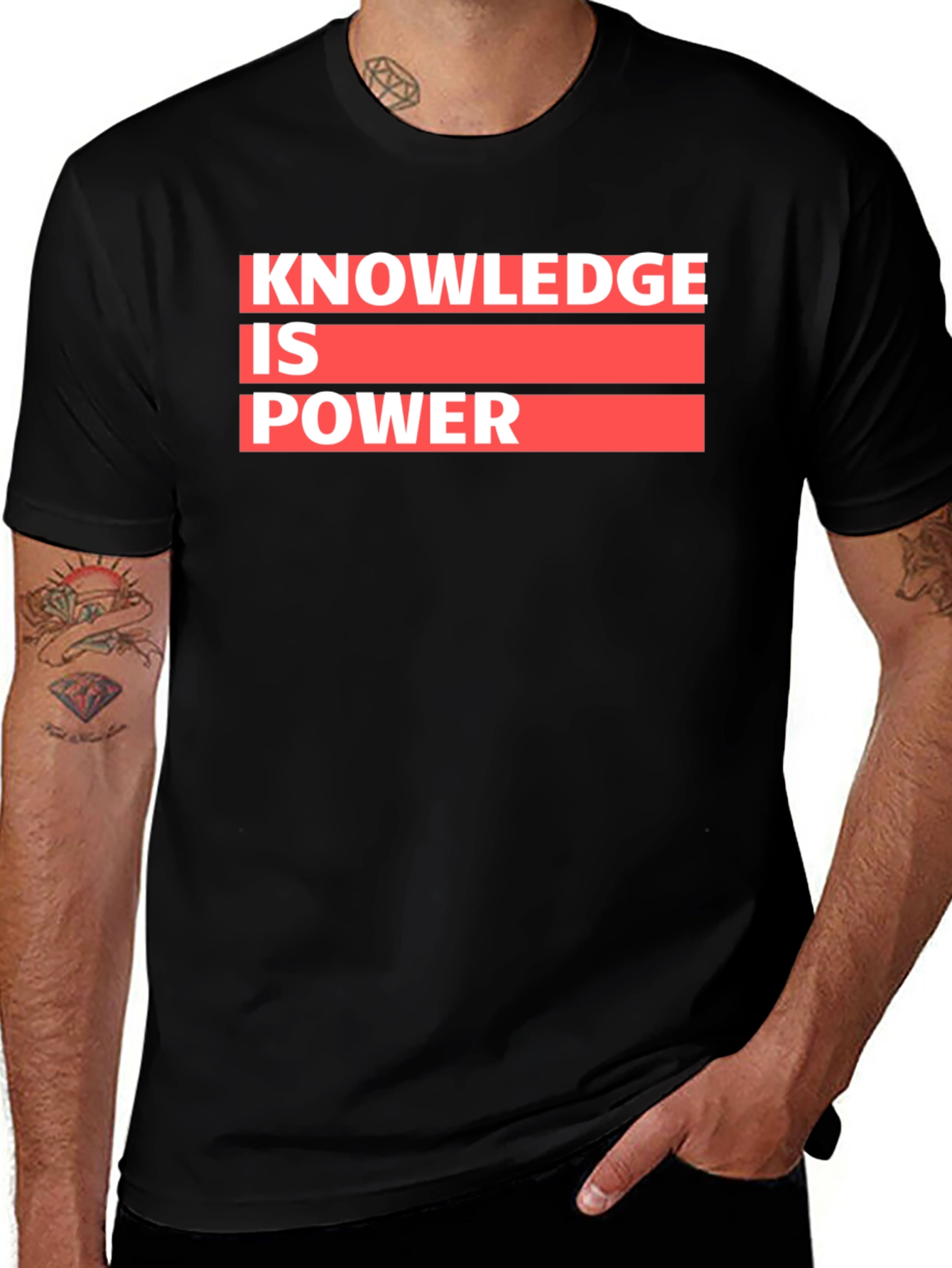 Knowledge is Power Graphic Tee